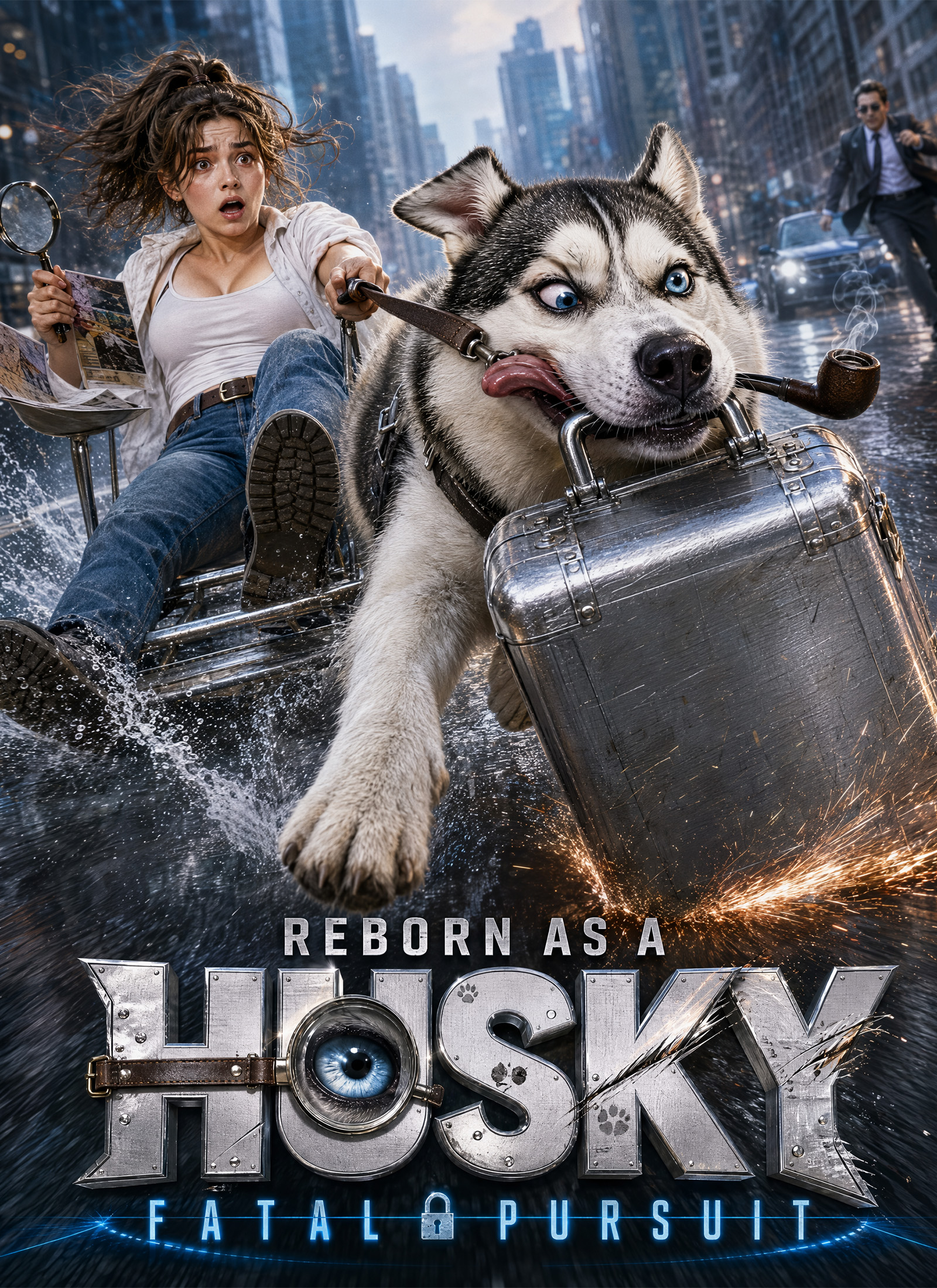 Reborn as a Husky: Fatal Pursuit poster