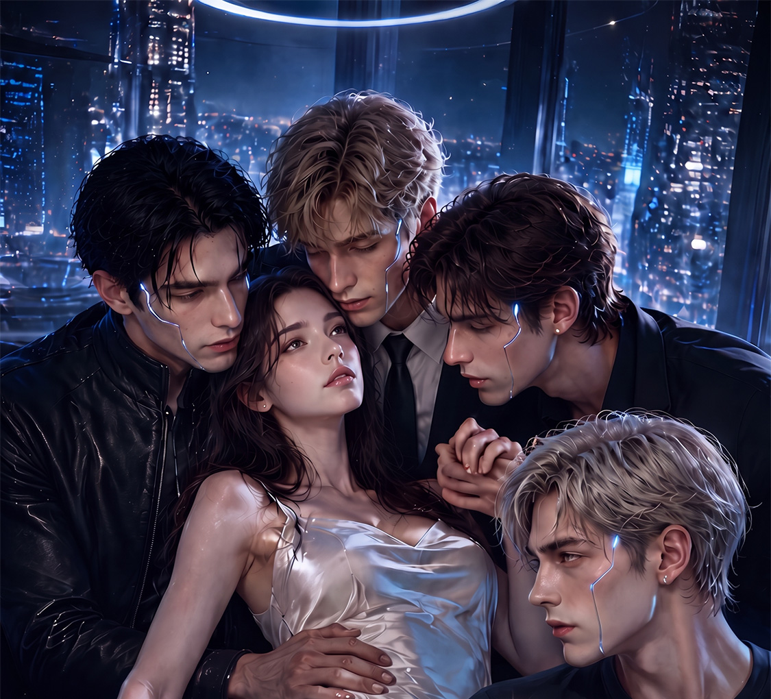 My AI Lovers Begged Me Back Too Late Vertical Poster