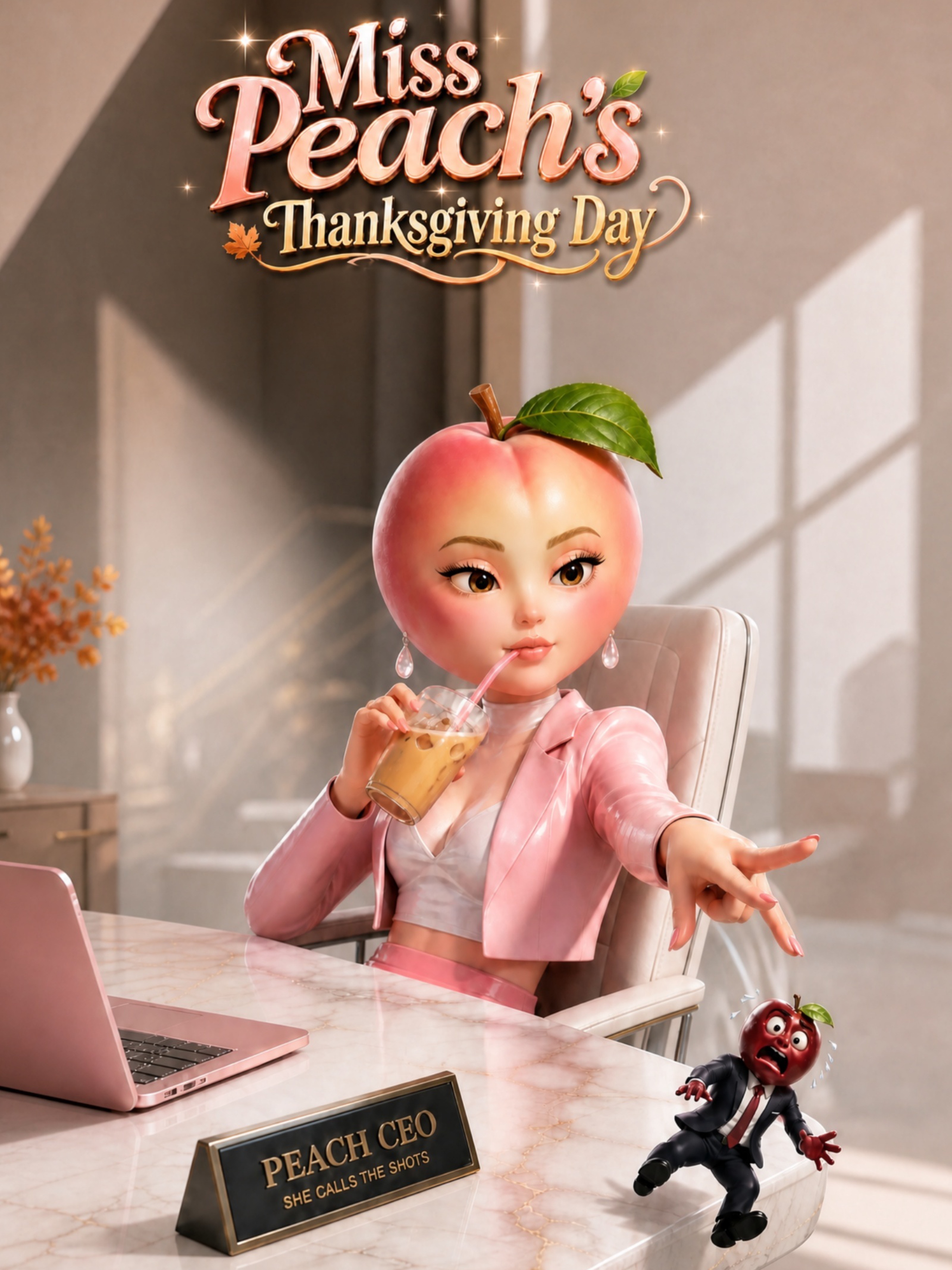 Miss Peach's Thanksgiving Day