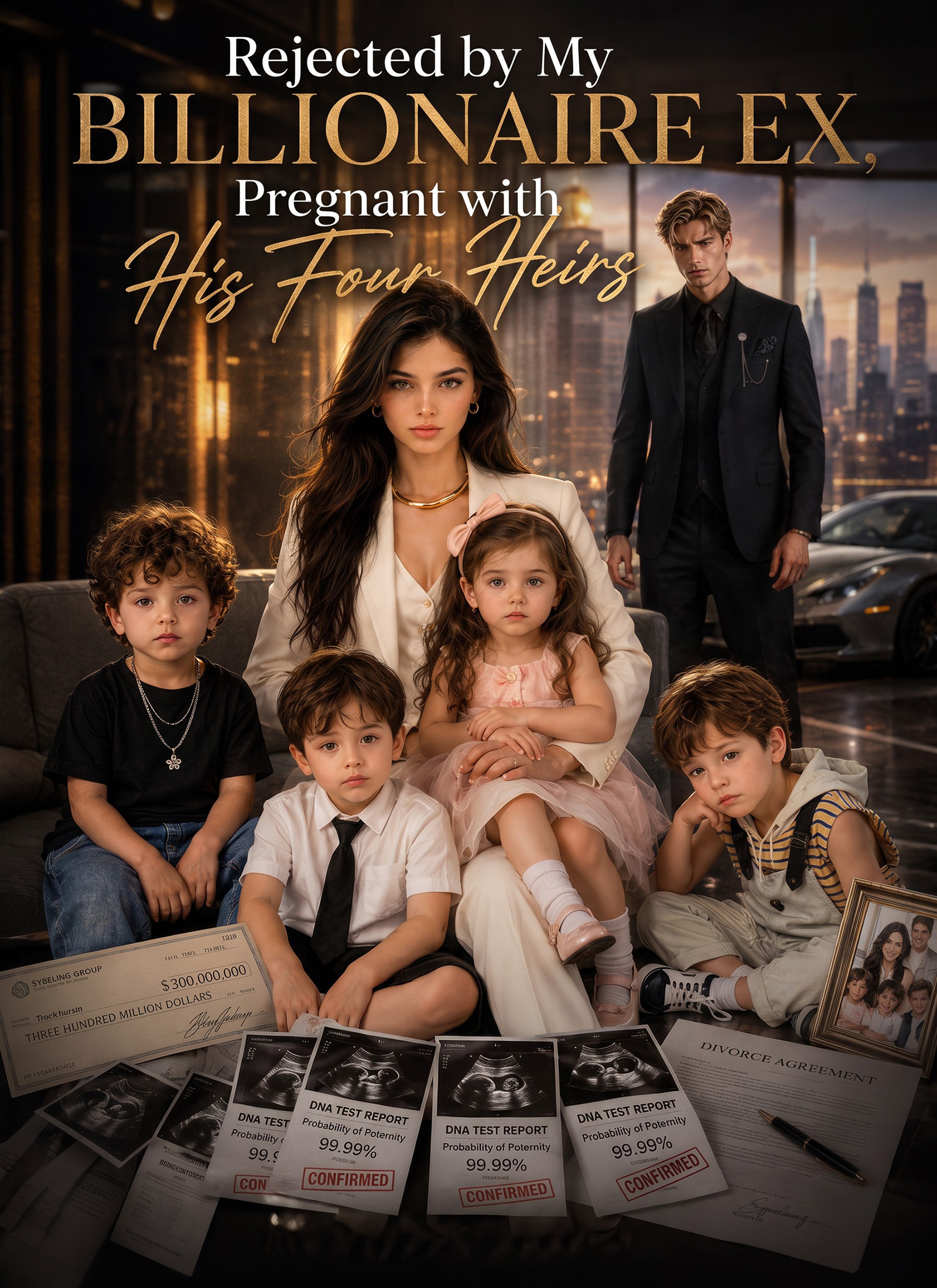 Rejected by My Billionaire Ex, Pregnant with His Four Heirs