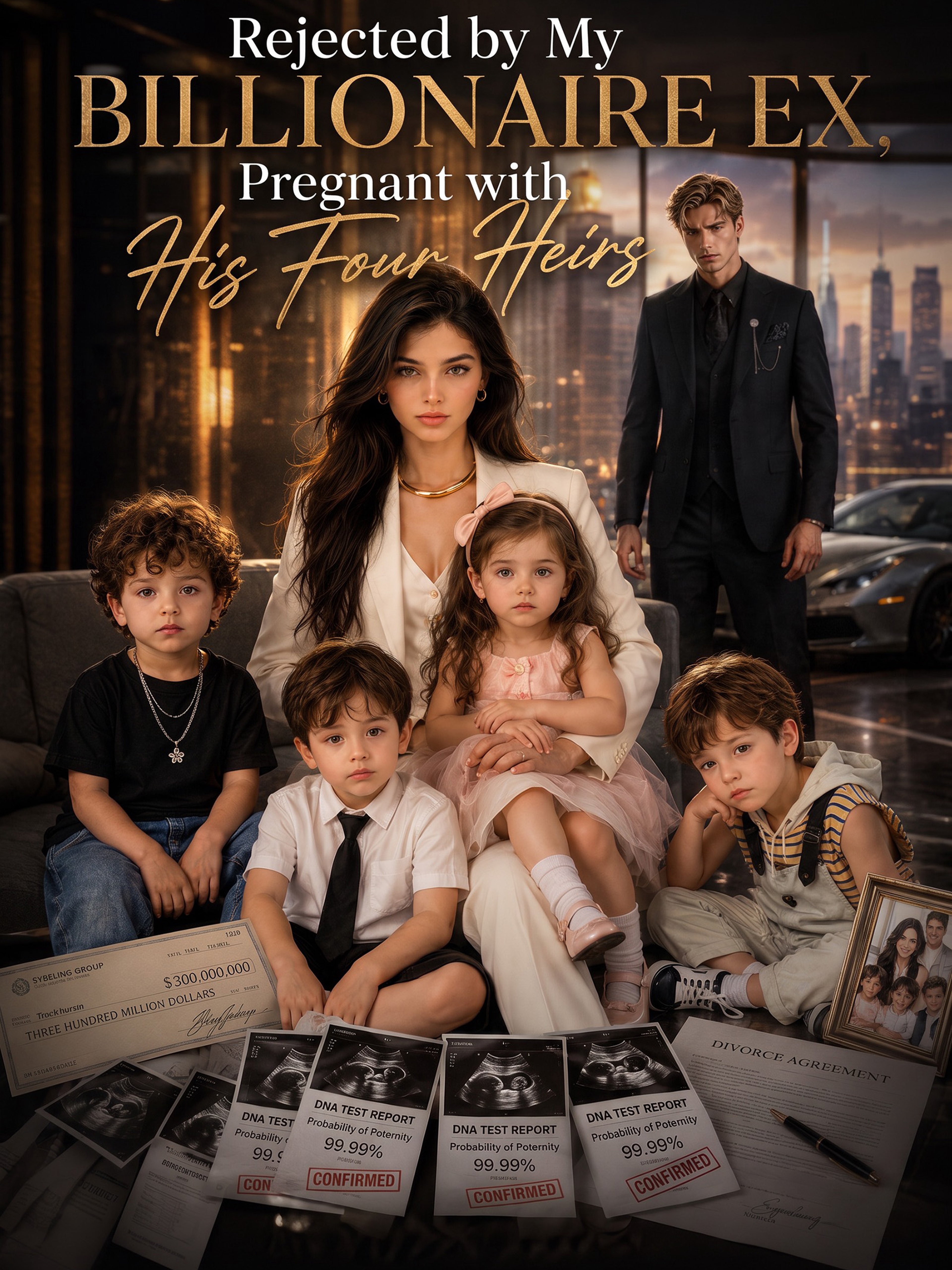 Rejected by My Billionaire Ex, Pregnant with His Four Heirs
