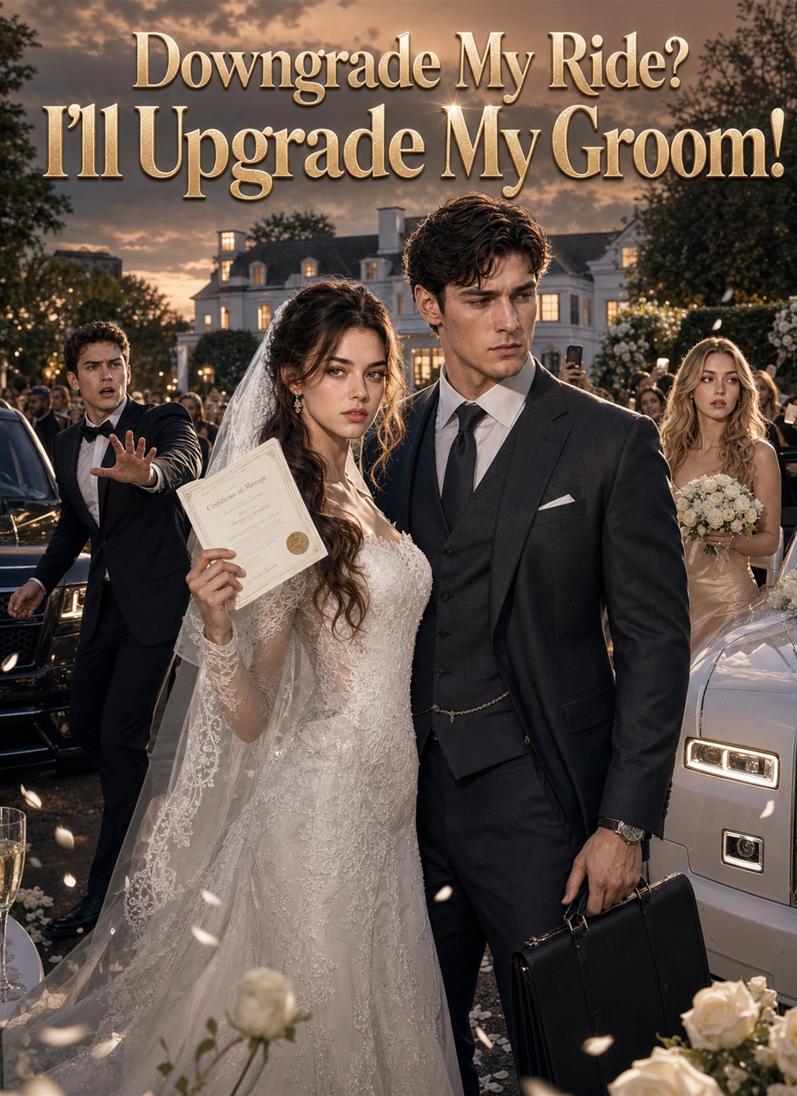 DOWngrade My Ride?I'll Upgrade My Groom! Vertical Poster