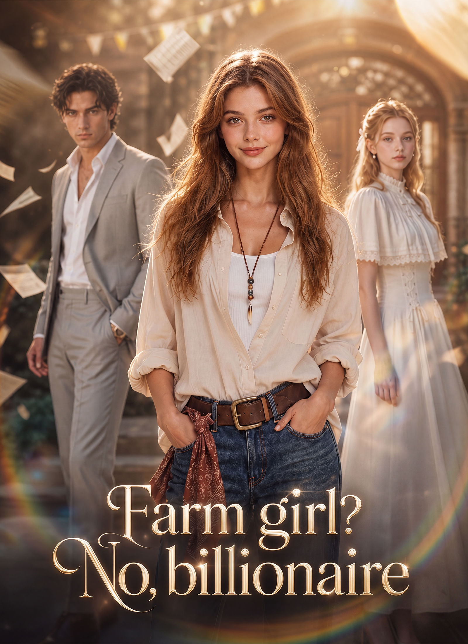 Farm girl? No, billionaire poster