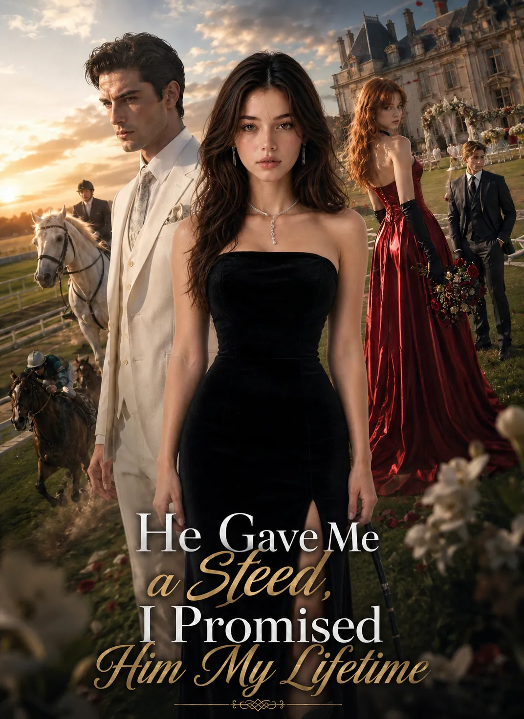 He gave me a steed，I promised him my lifetime Vertical Poster