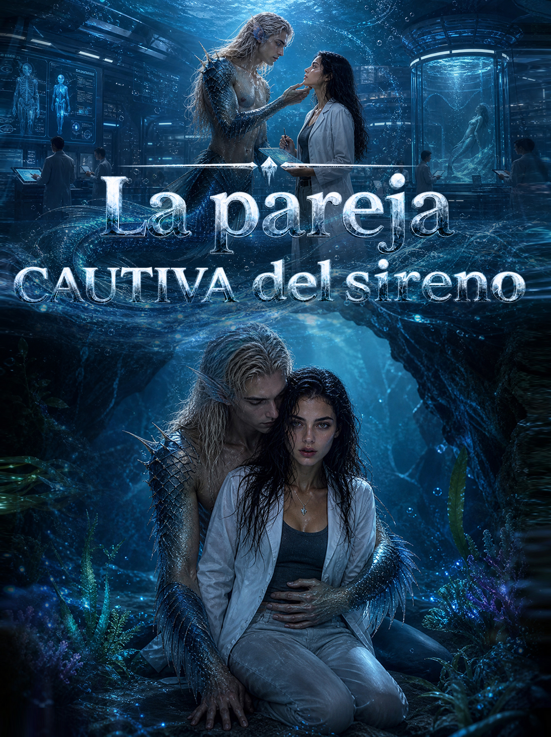 La pareja cautiva del sireno