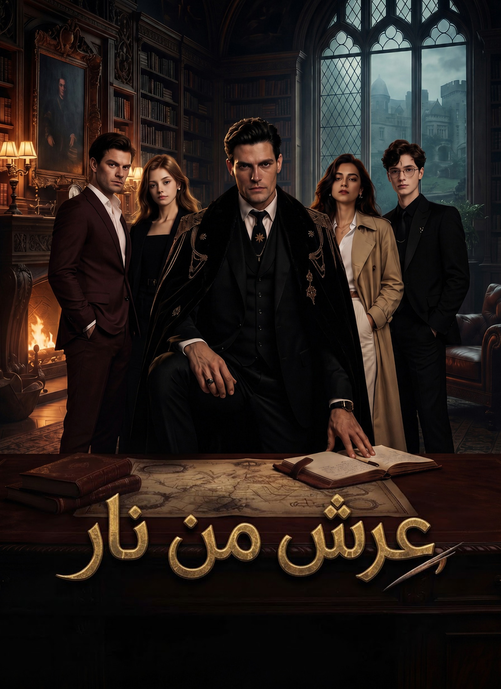 عرش من نار