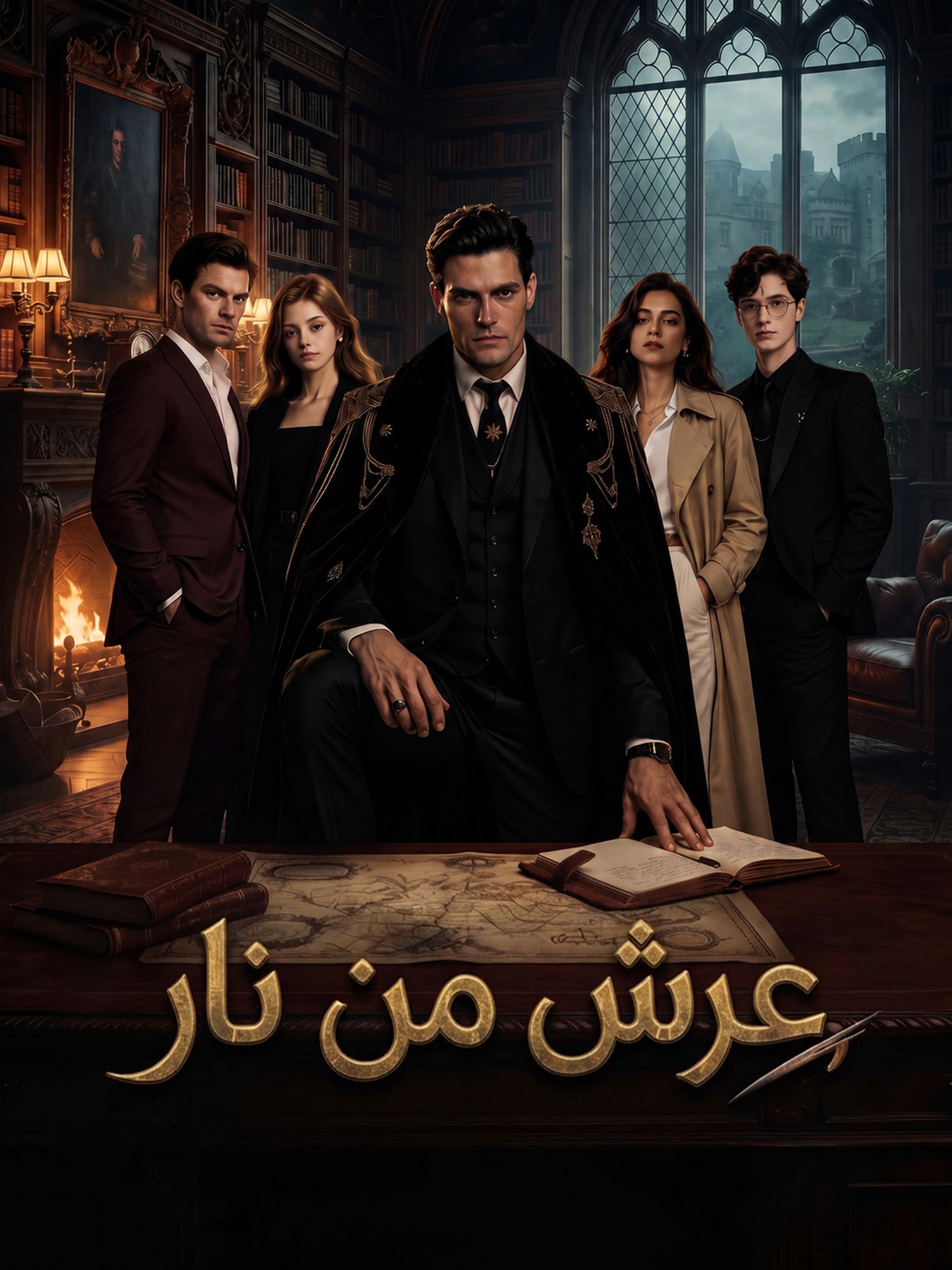 عرش من نار