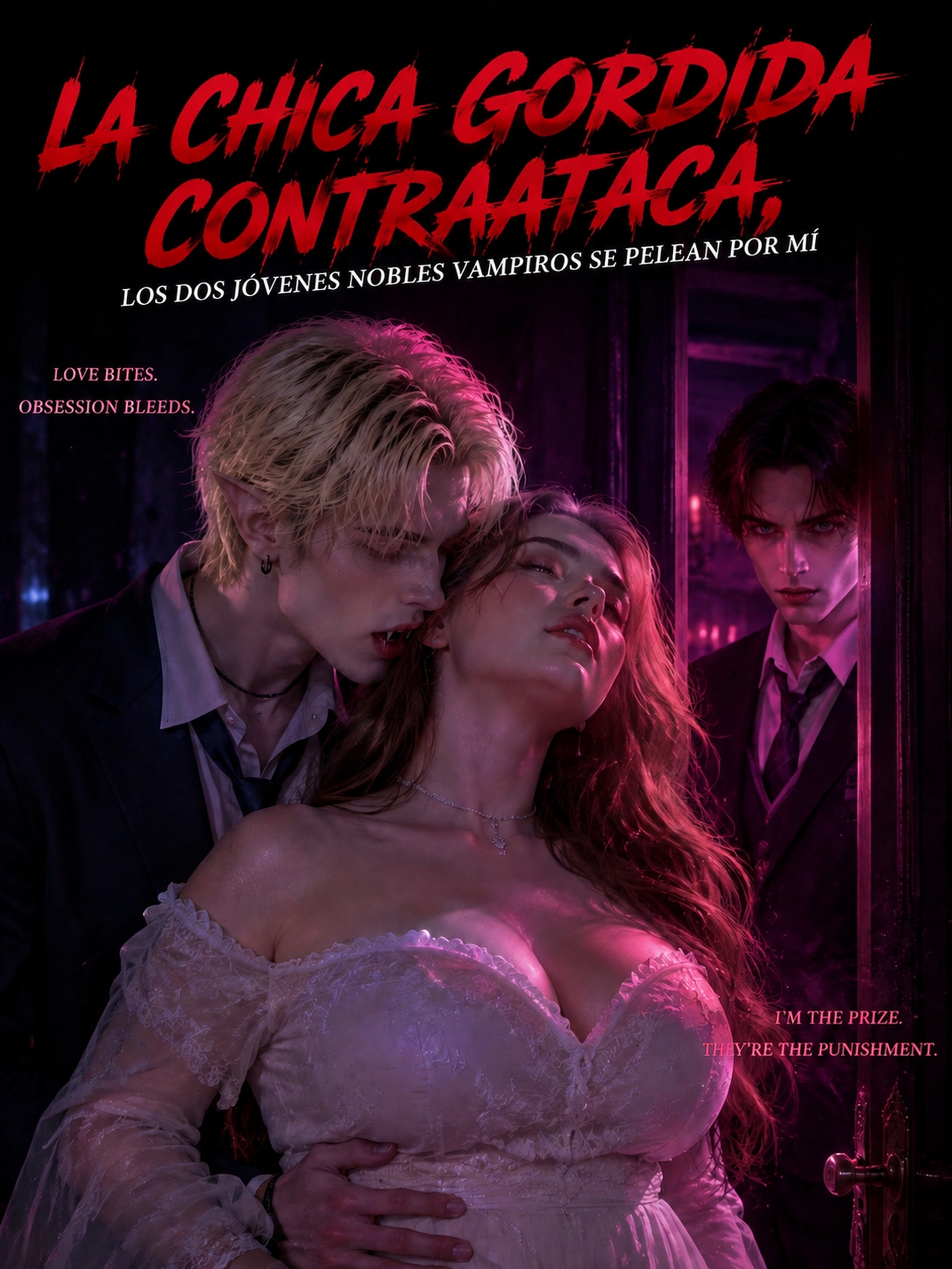 La chica gordida contraataca, los dos jóvenes nobles vampiros se pelean por mí