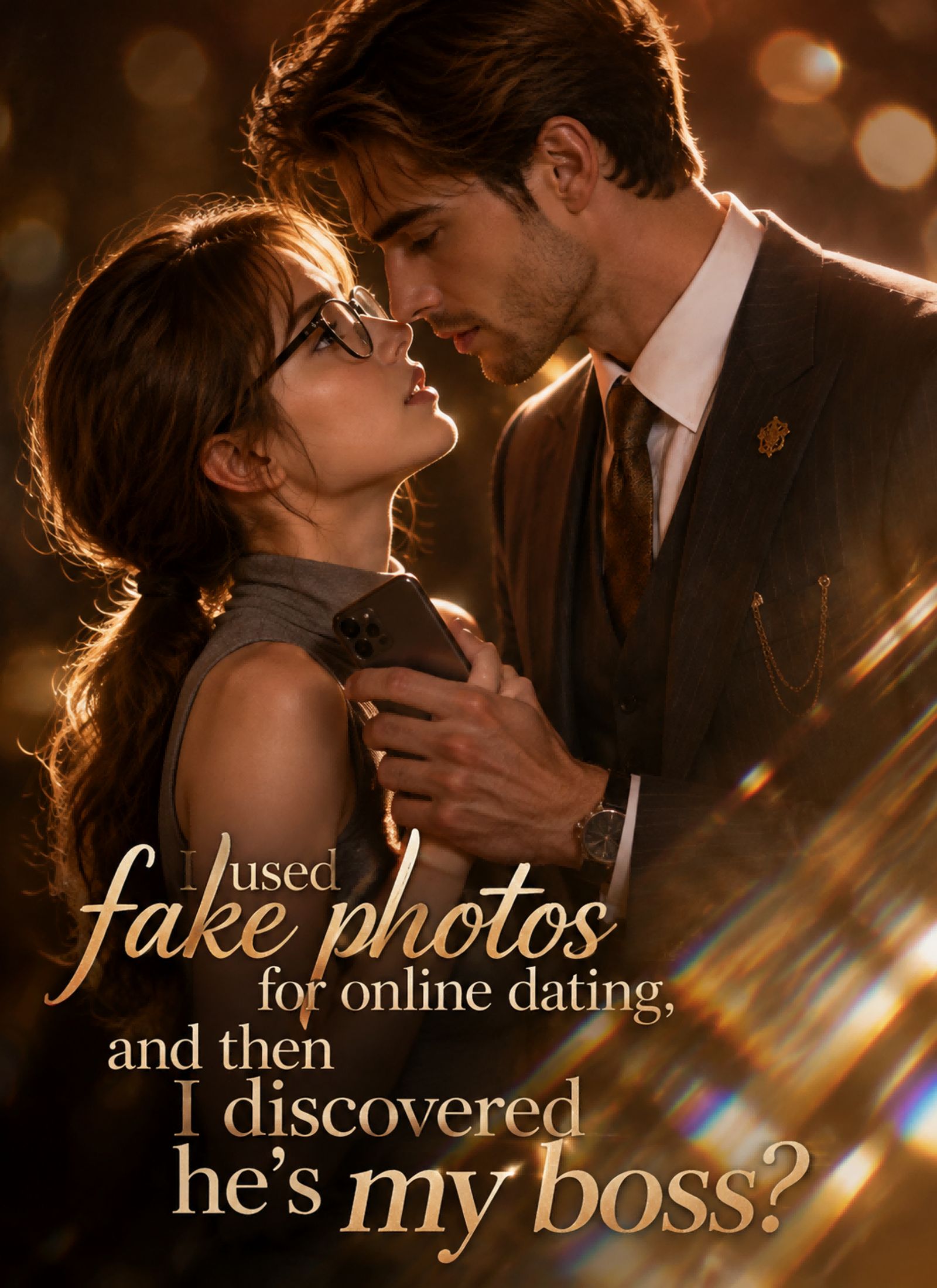 I used fake photos for online dating, and then I discovered he's my boss?