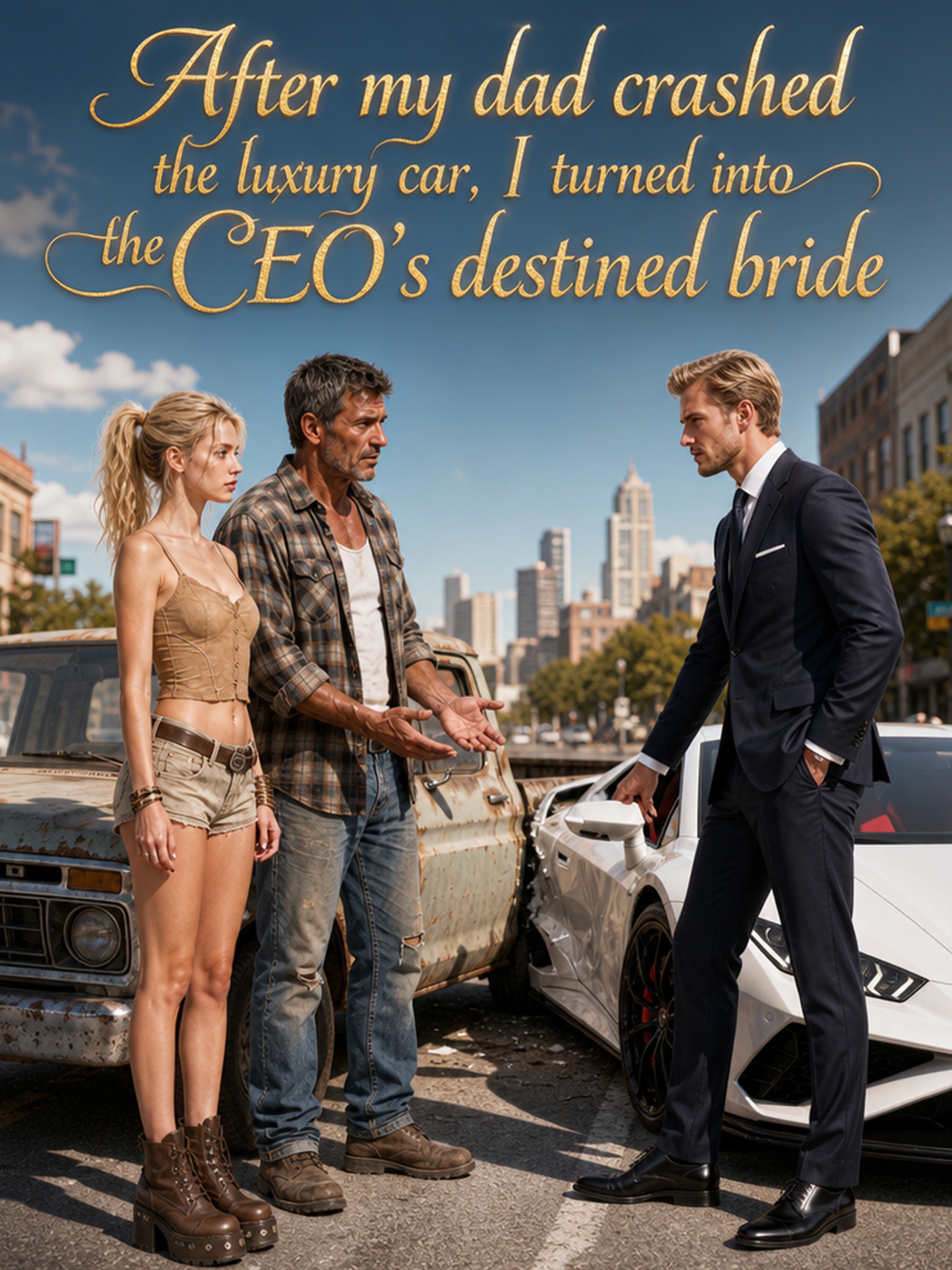After my dad crashed the luxury car, I turned into the CEO's destined bride