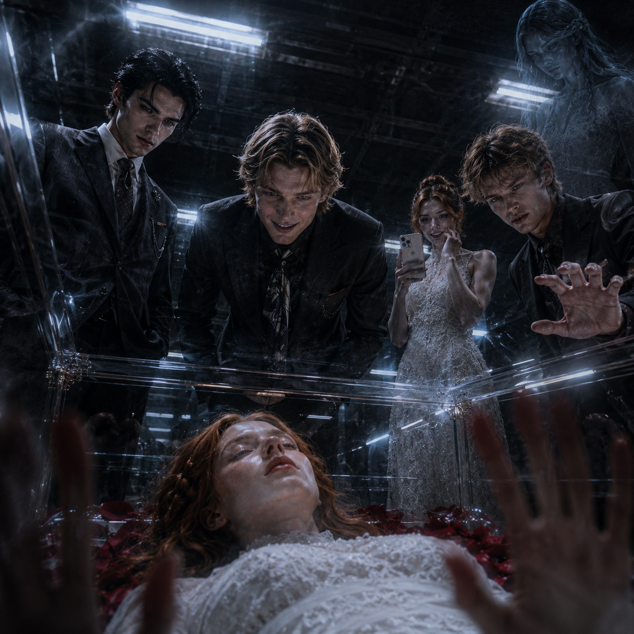 I Died in a Glass Coffin, and My Brothers Lost Their Minds Vertical Poster