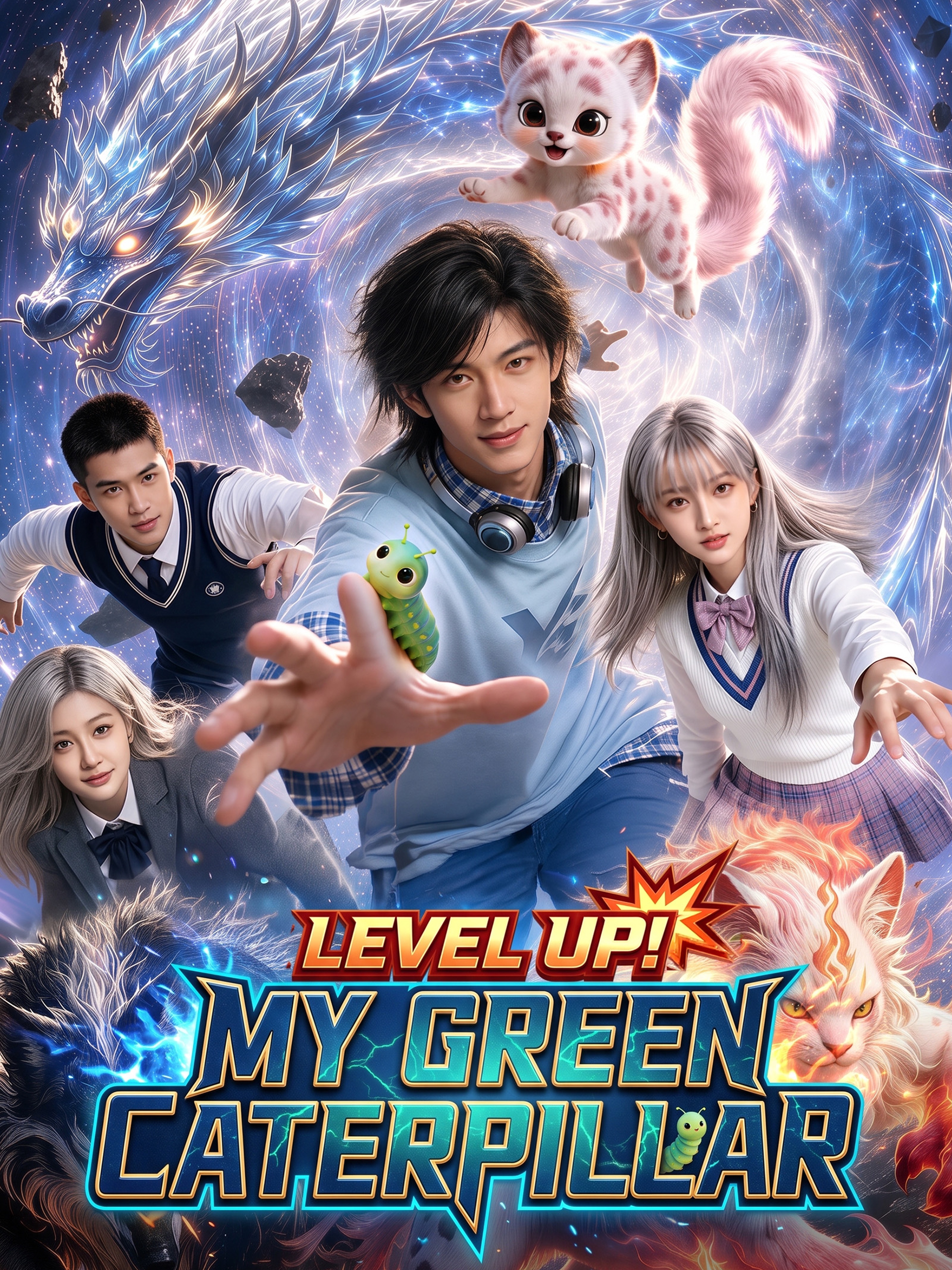 Level up! My Green Caterpillar