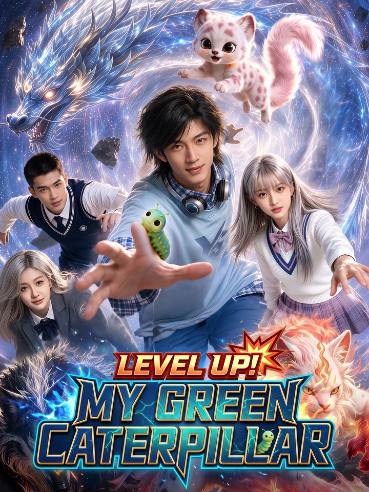 Level up! My Green Caterpillar poster