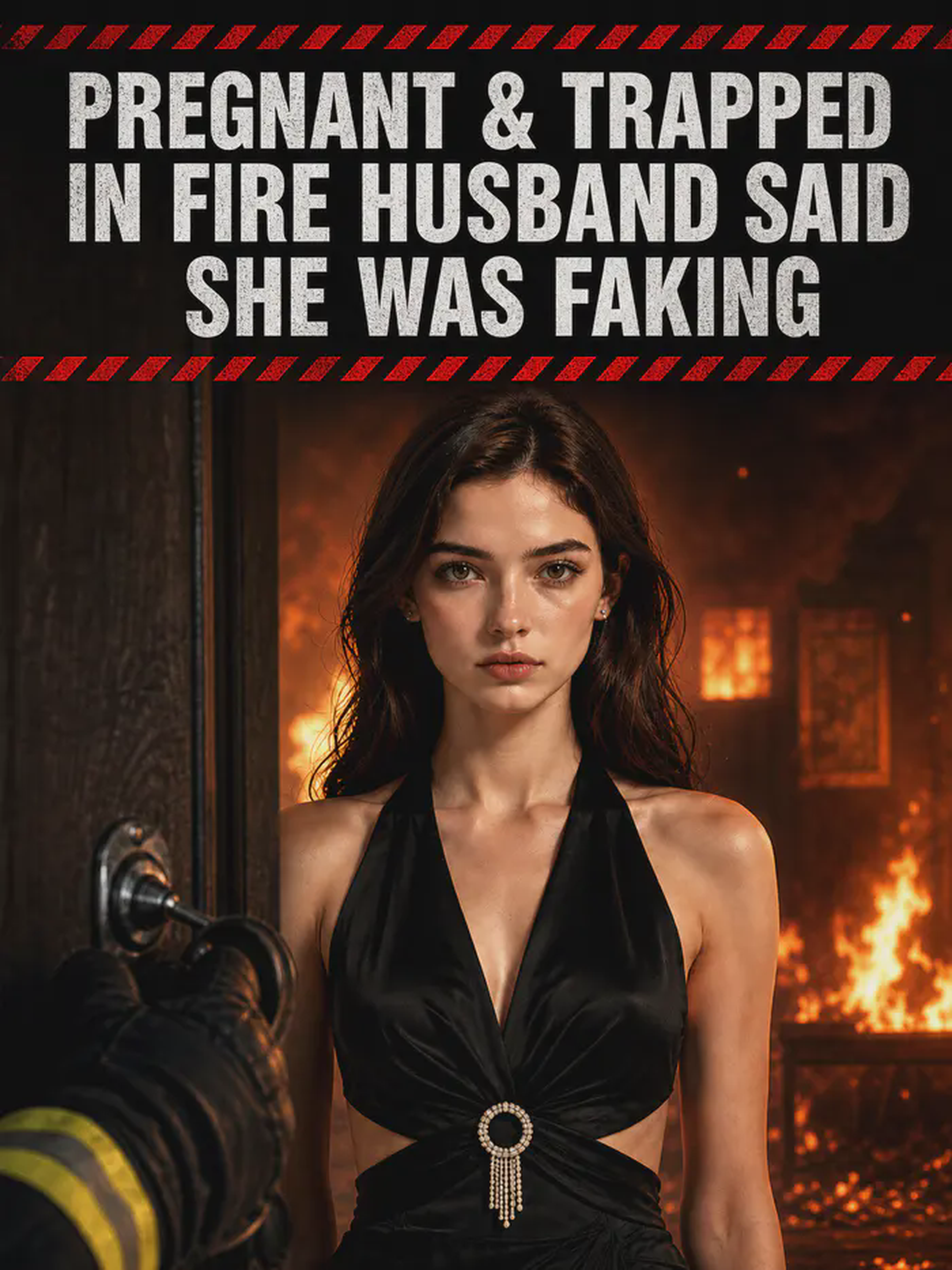 Pregnant & Trapped in Fire,Husband Said She Was Faking