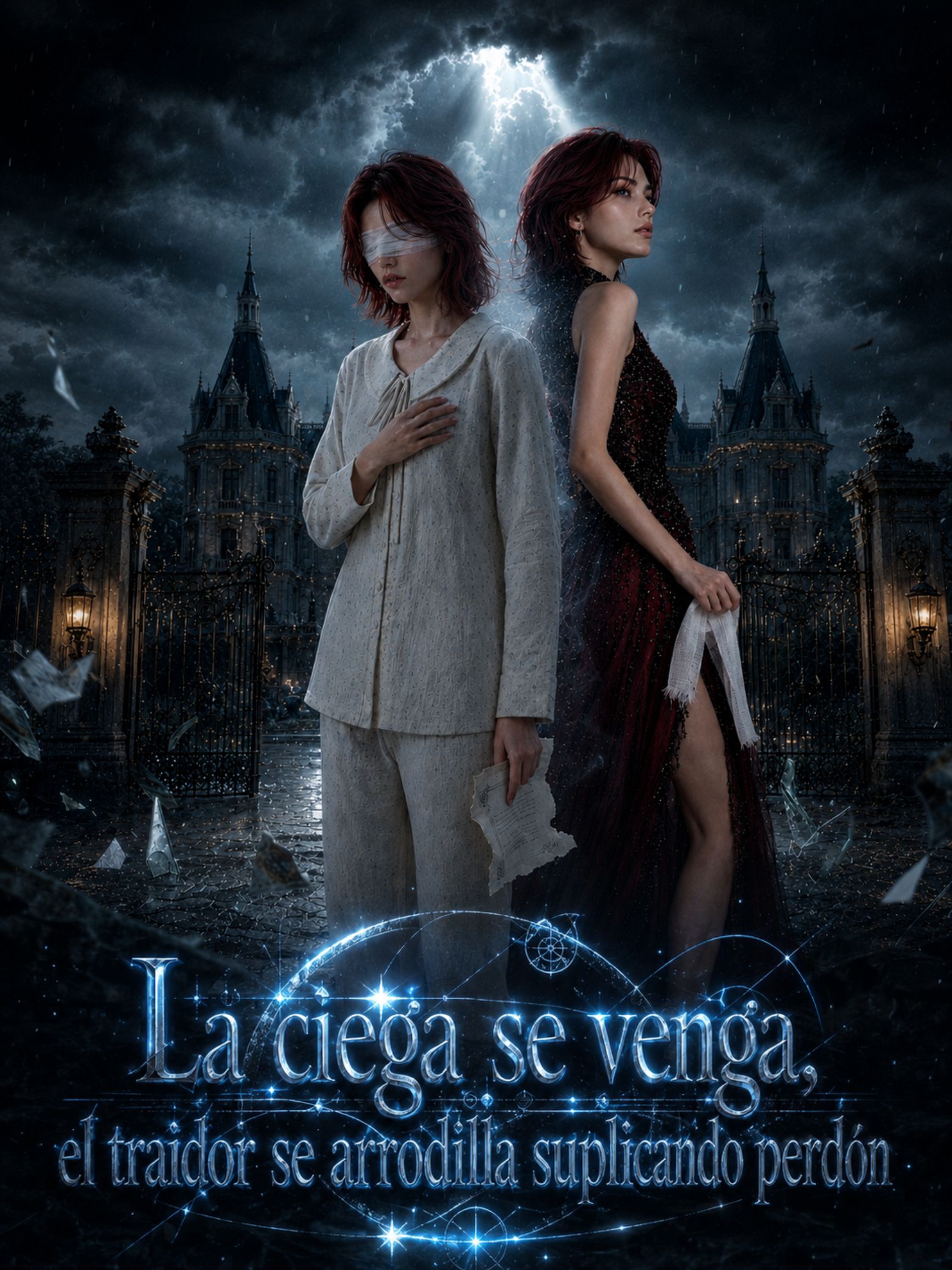La ciega se venga, el traidor se arrodilla suplicando perdón