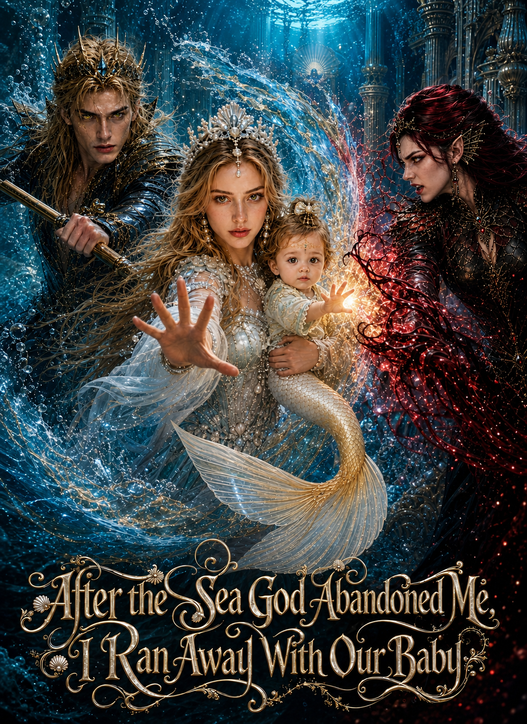 After the Sea God Abandoned Me, I Ran Away With Our Baby