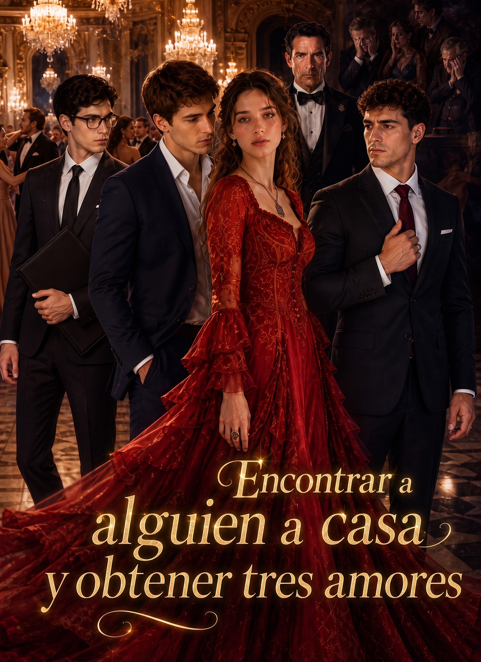 Encontrar a alguien a casa y obtener tres amores