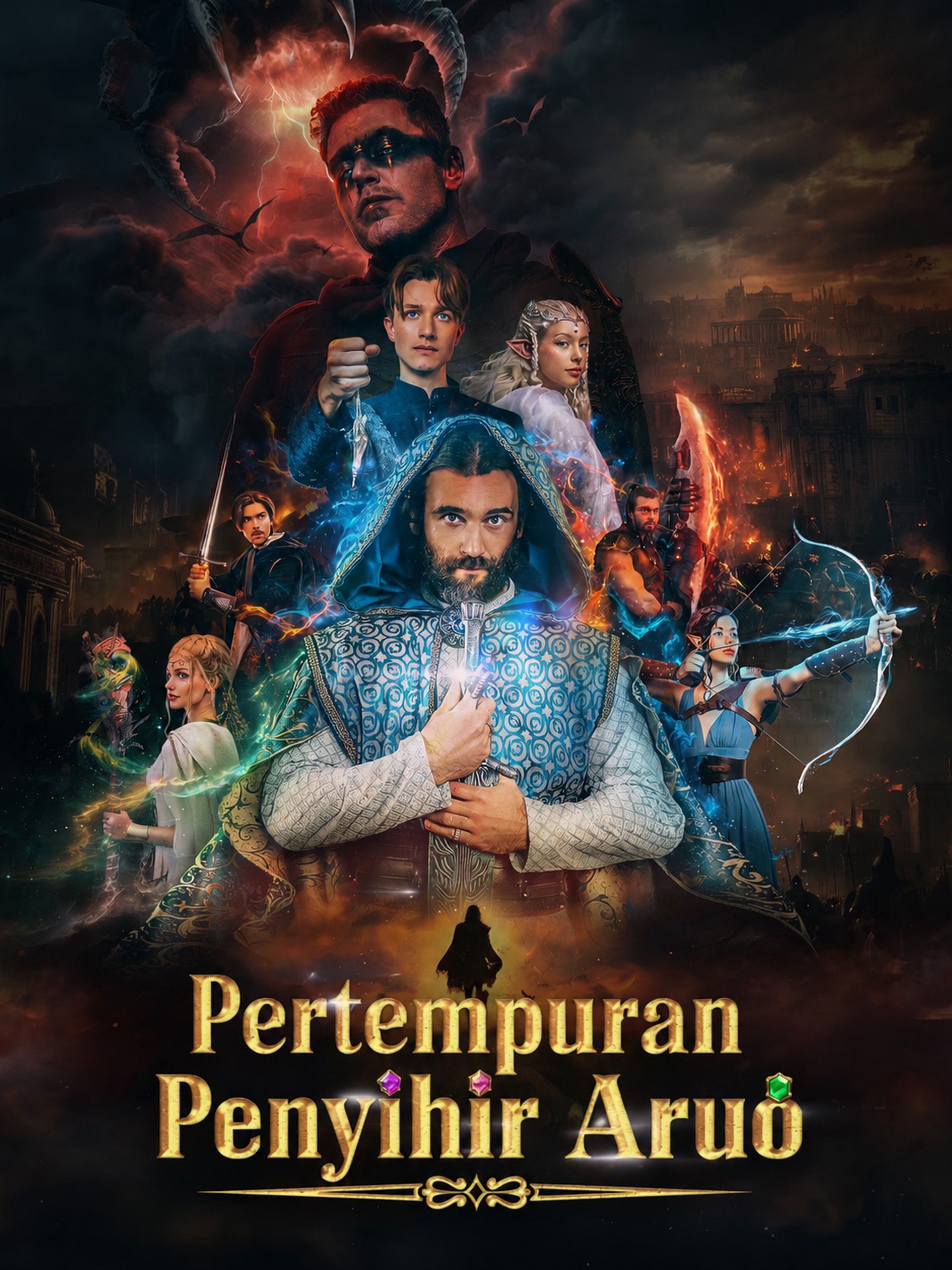Pertempuran Penyihir Aruo (Dubbing)
