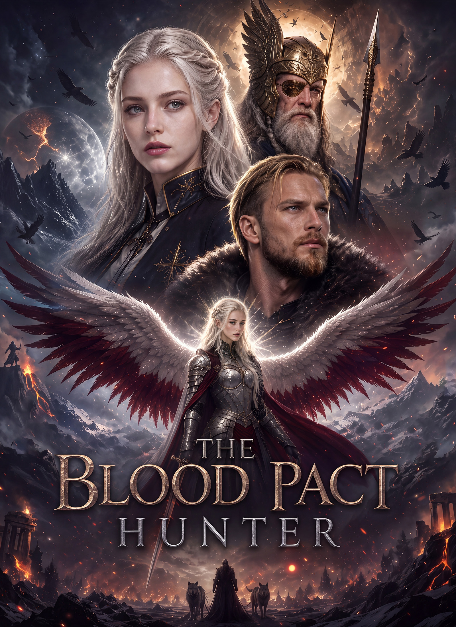 THE BLOOD PACT HUNTER Vertical Poster