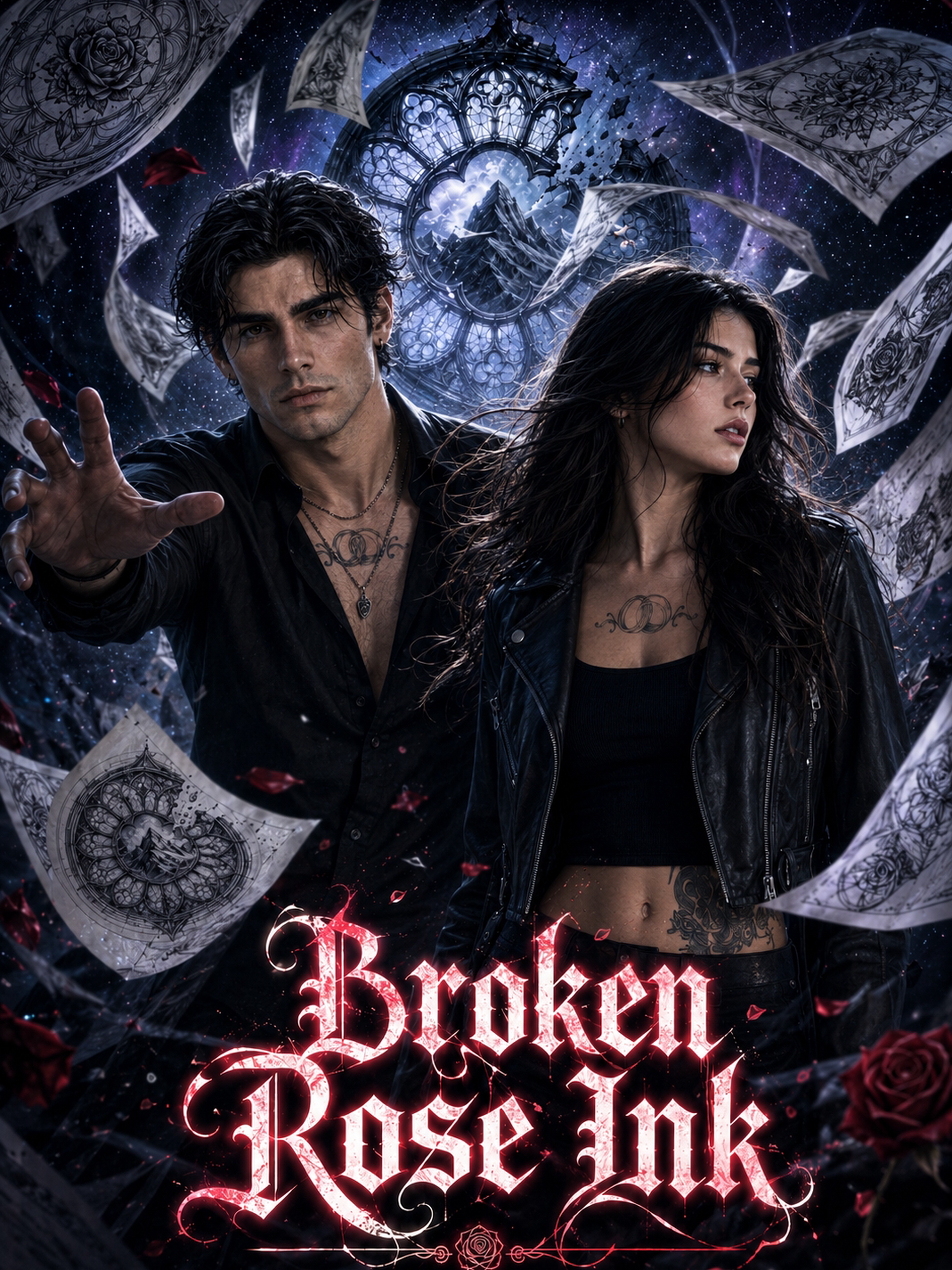 Broken Rose Ink