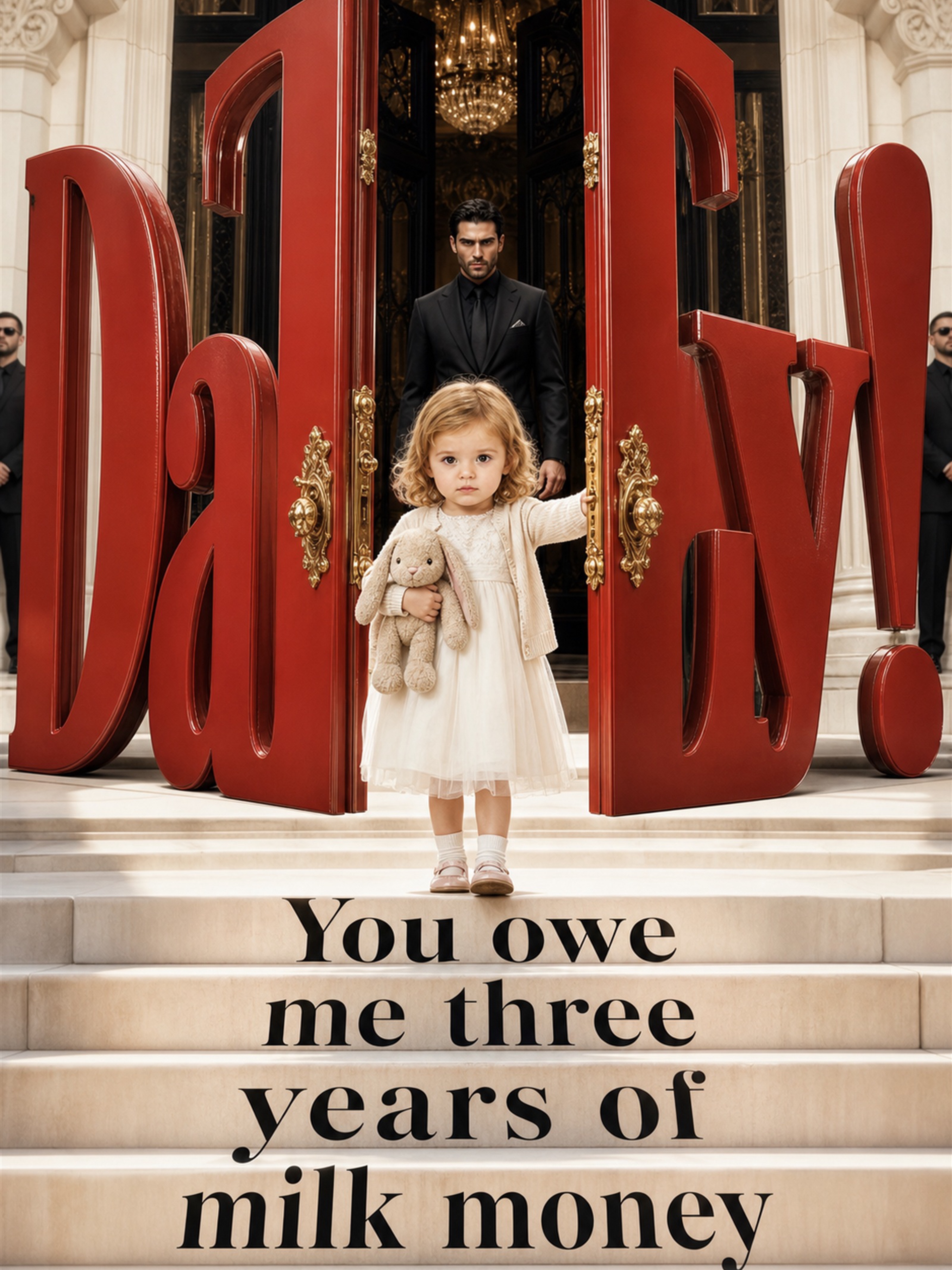 Daddy! You owe me three years of milk money