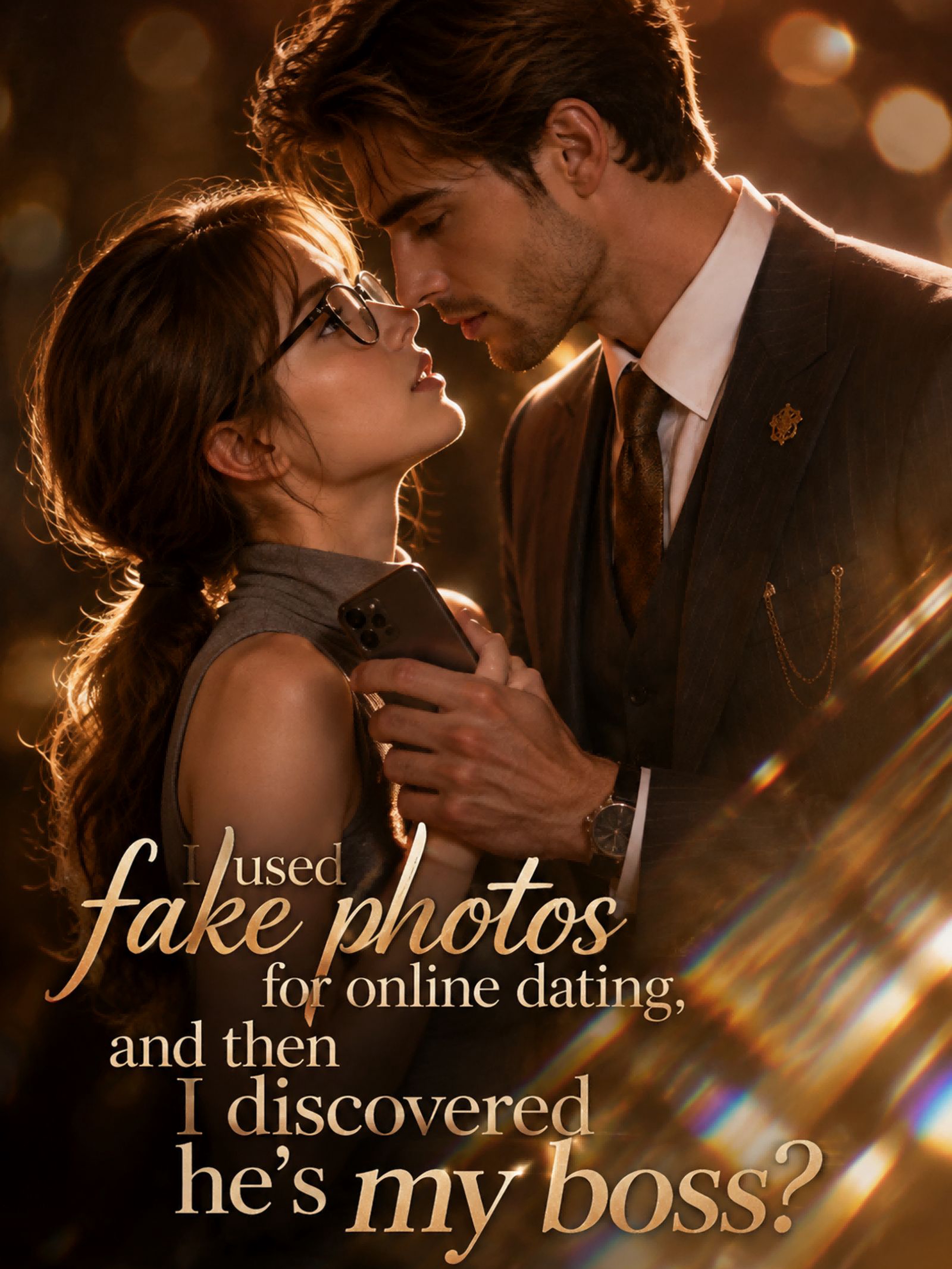 I used fake photos for online dating, and then I discovered he's my boss?