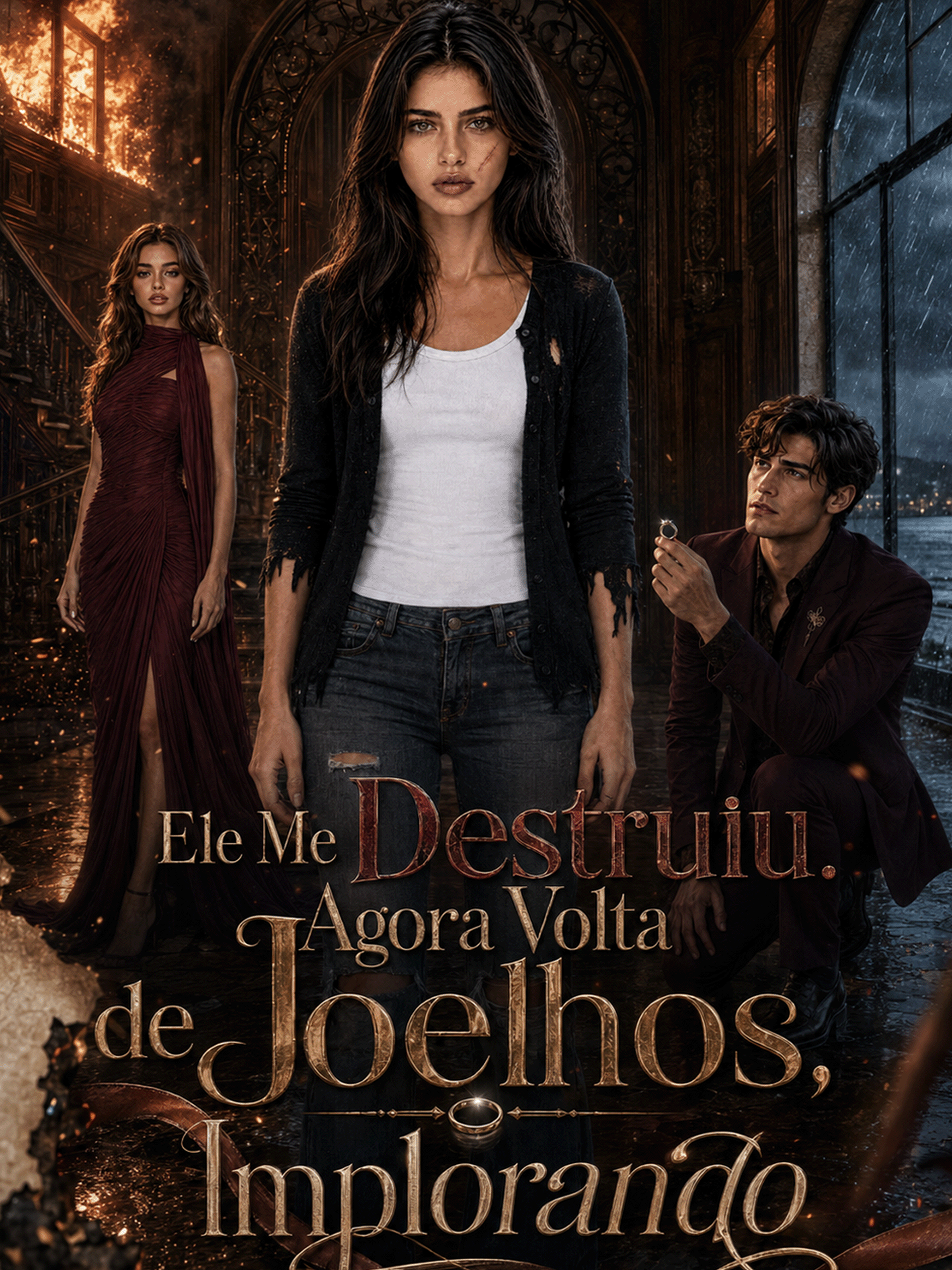 Ele Me Destruiu. Agora Volta de Joelhos, Implorando