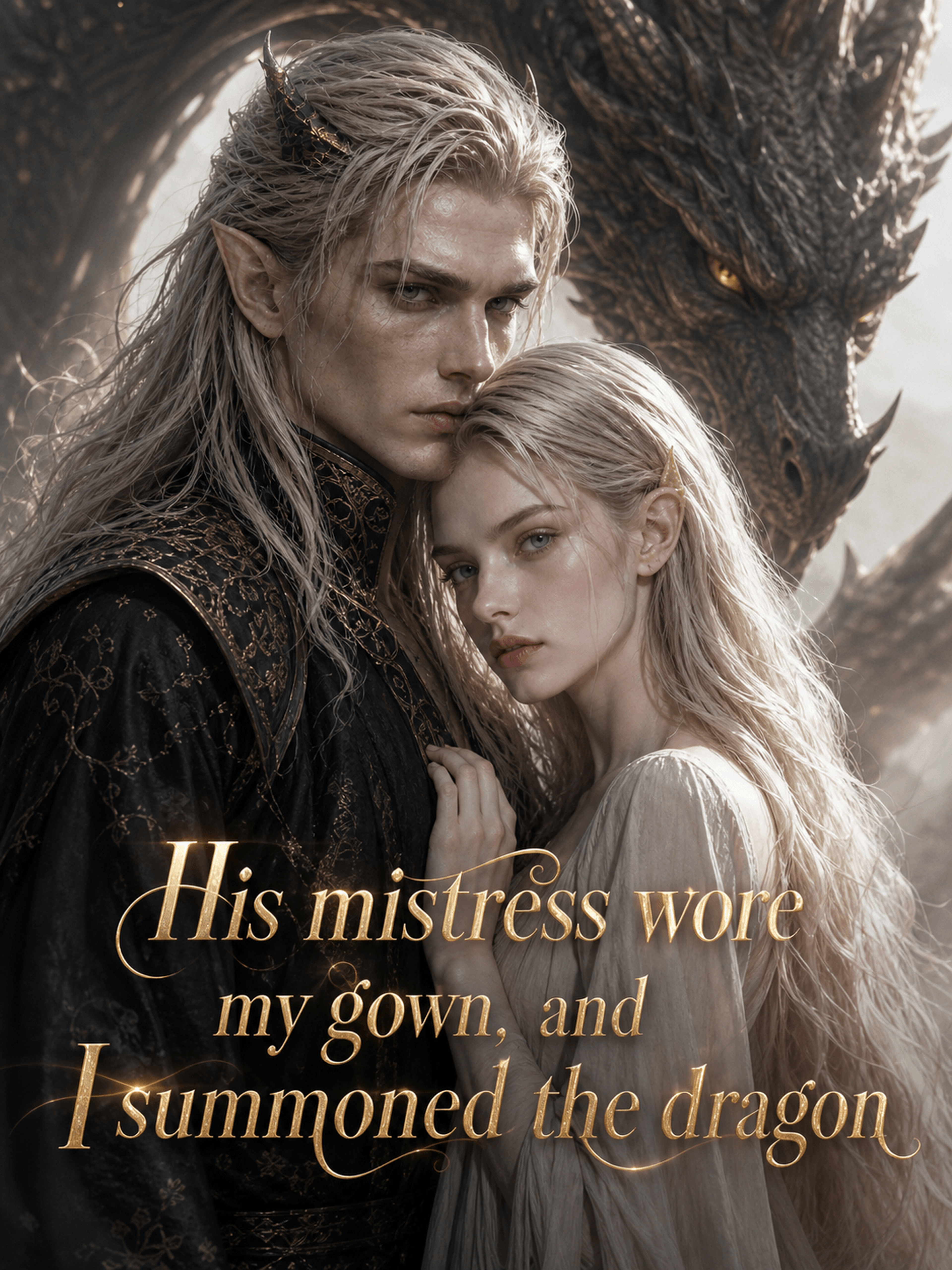 His mistress wore my gown, and I summoned the dragon