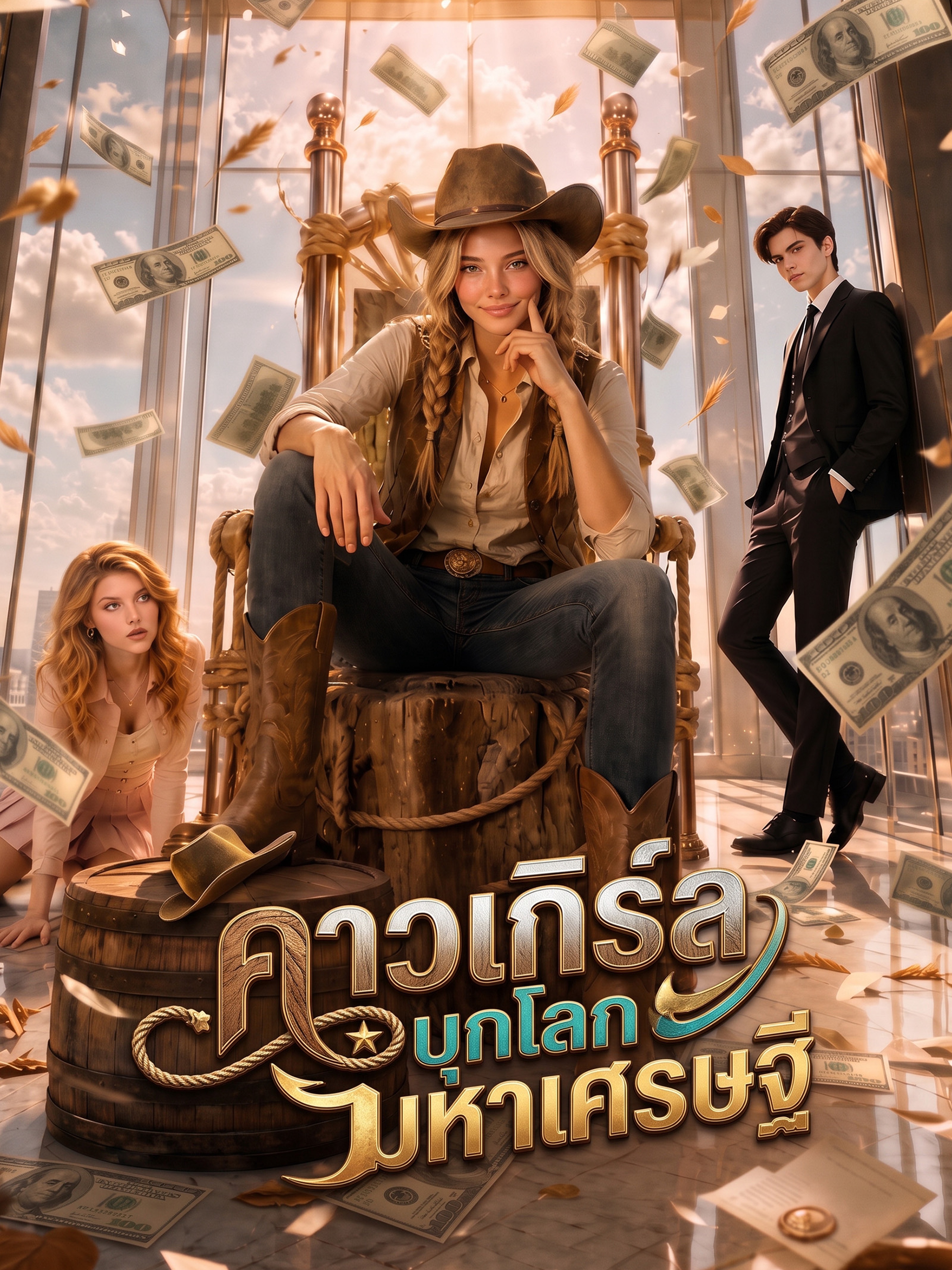 คาวเกิร์ลบุกโลกมหาเศรษฐี