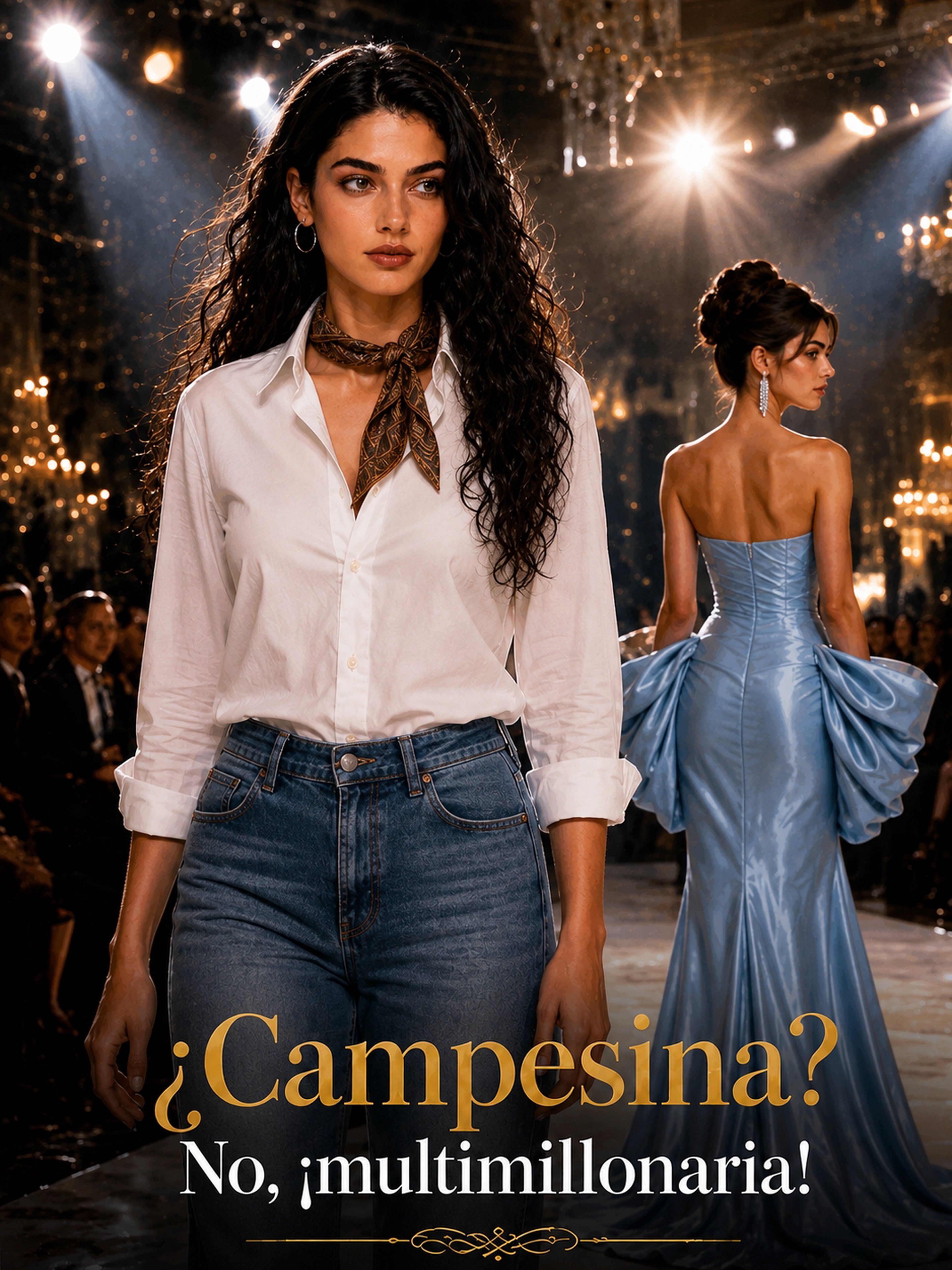 ¿Campesina? No, ¡multimillonaria!