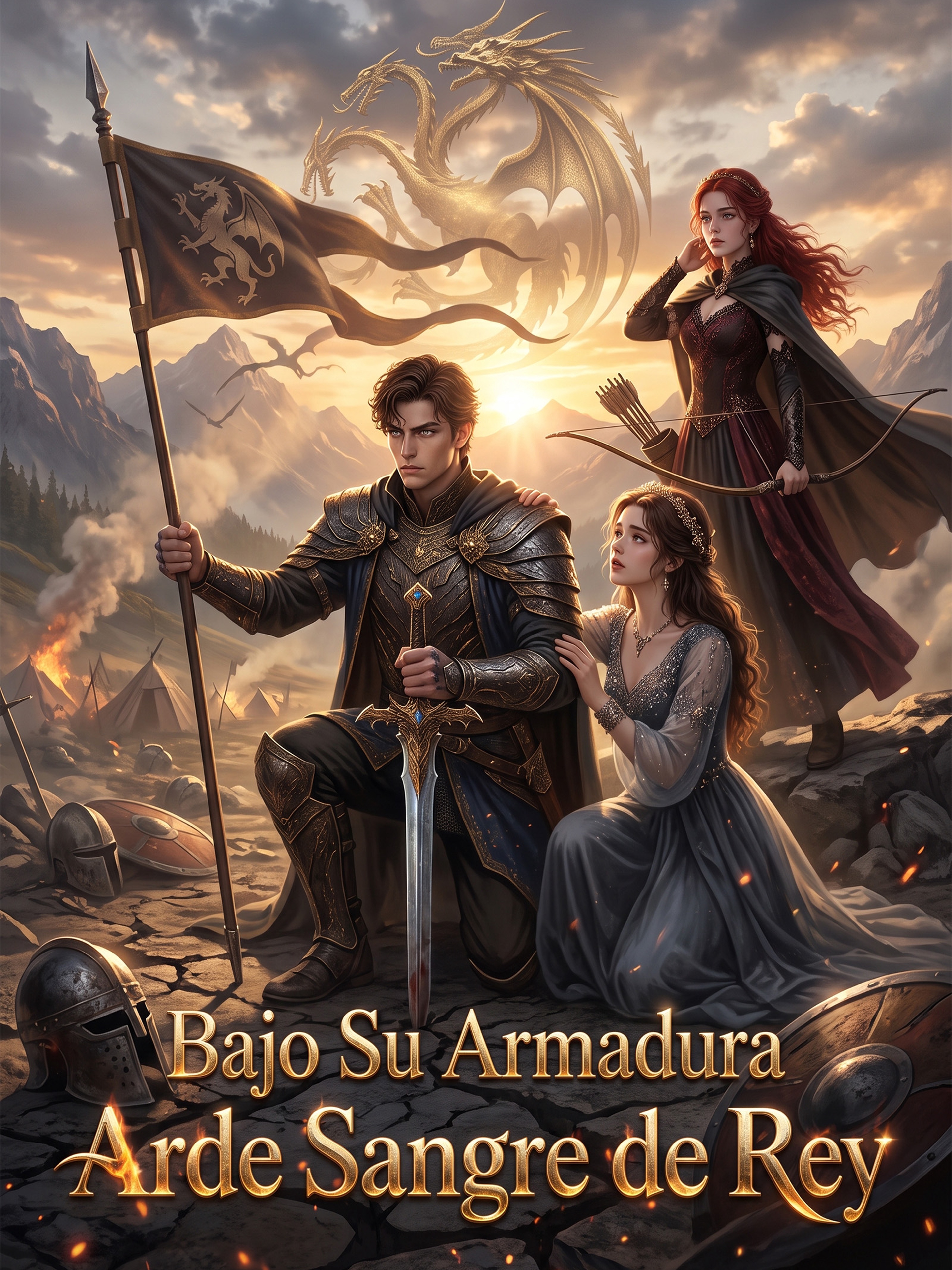 Bajo Su Armadura Arde Sangre de Rey (Doblado)