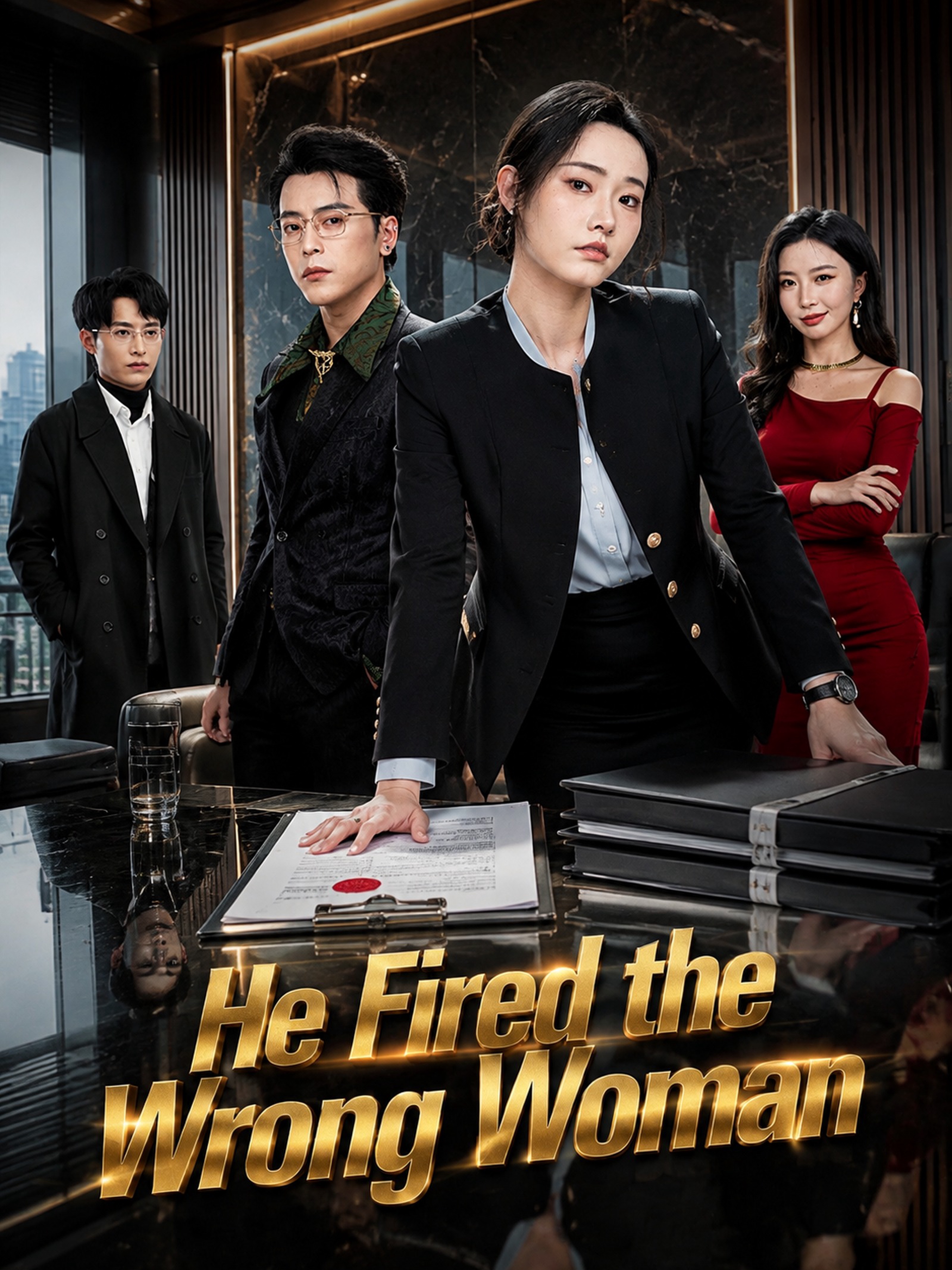 He Fired the Wrong Woman (Dubbed)