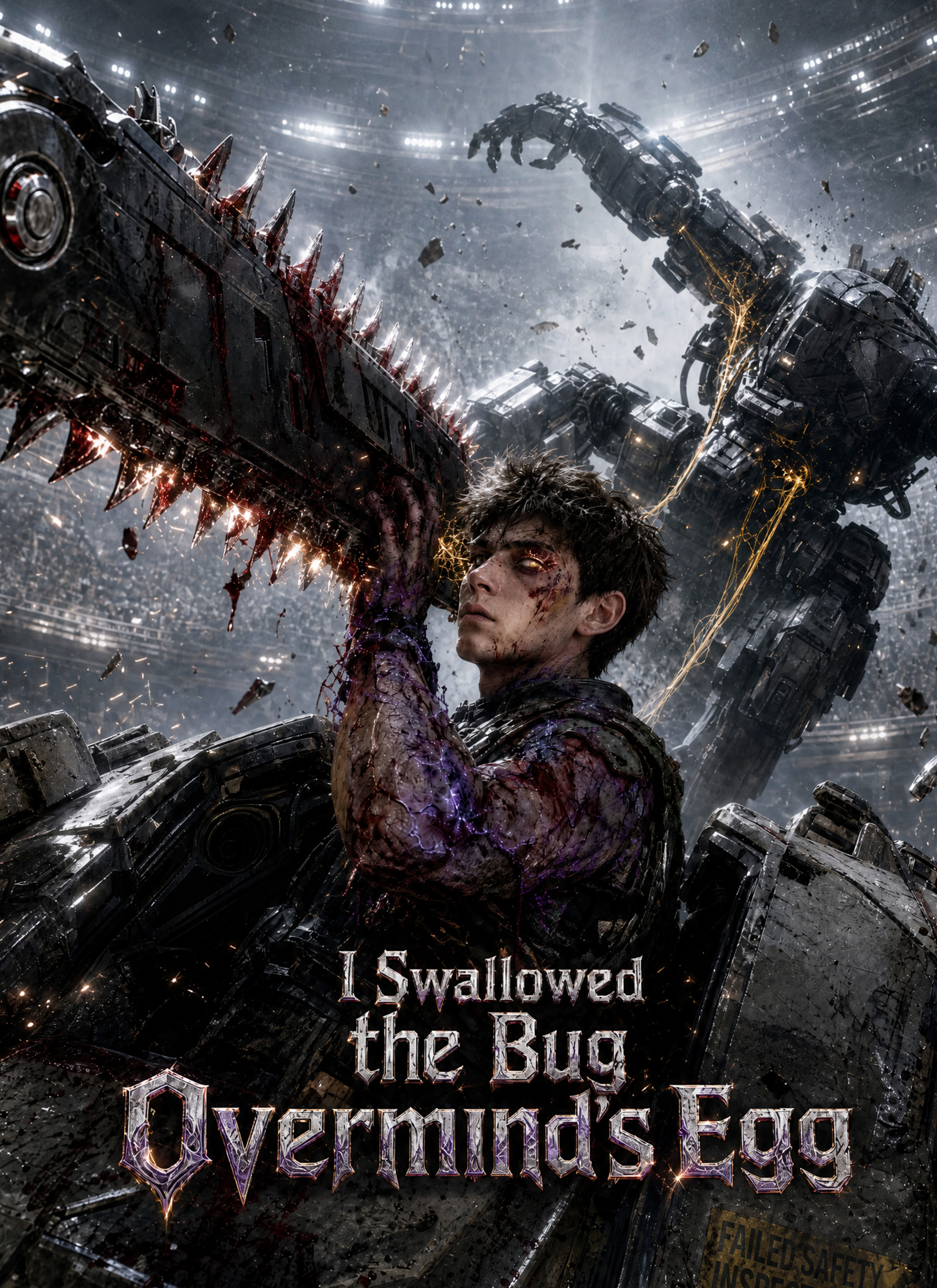 I Swallowed the Bug Overmind's Egg Vertical Poster