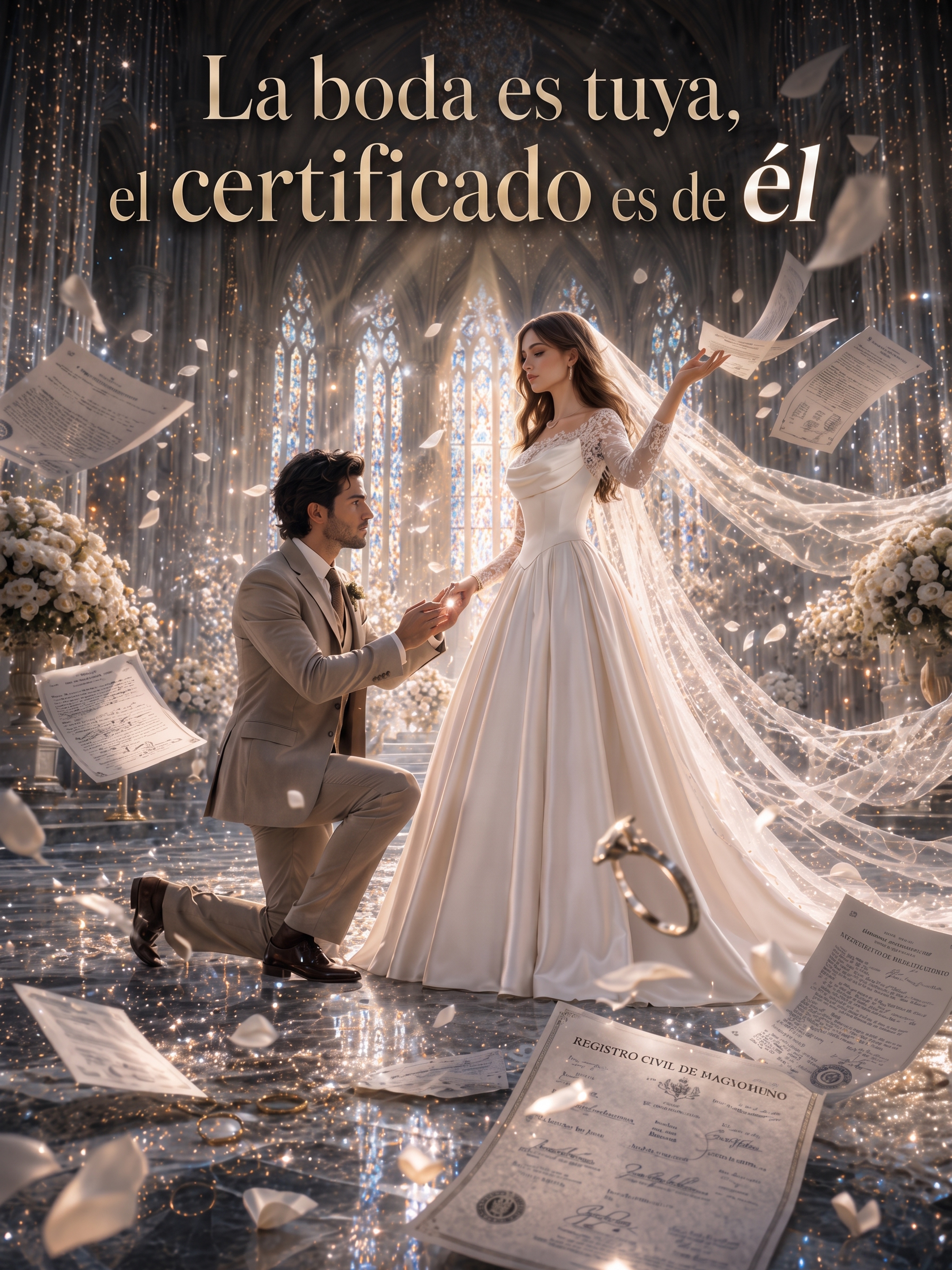 La boda es tuya, el certificado es de él