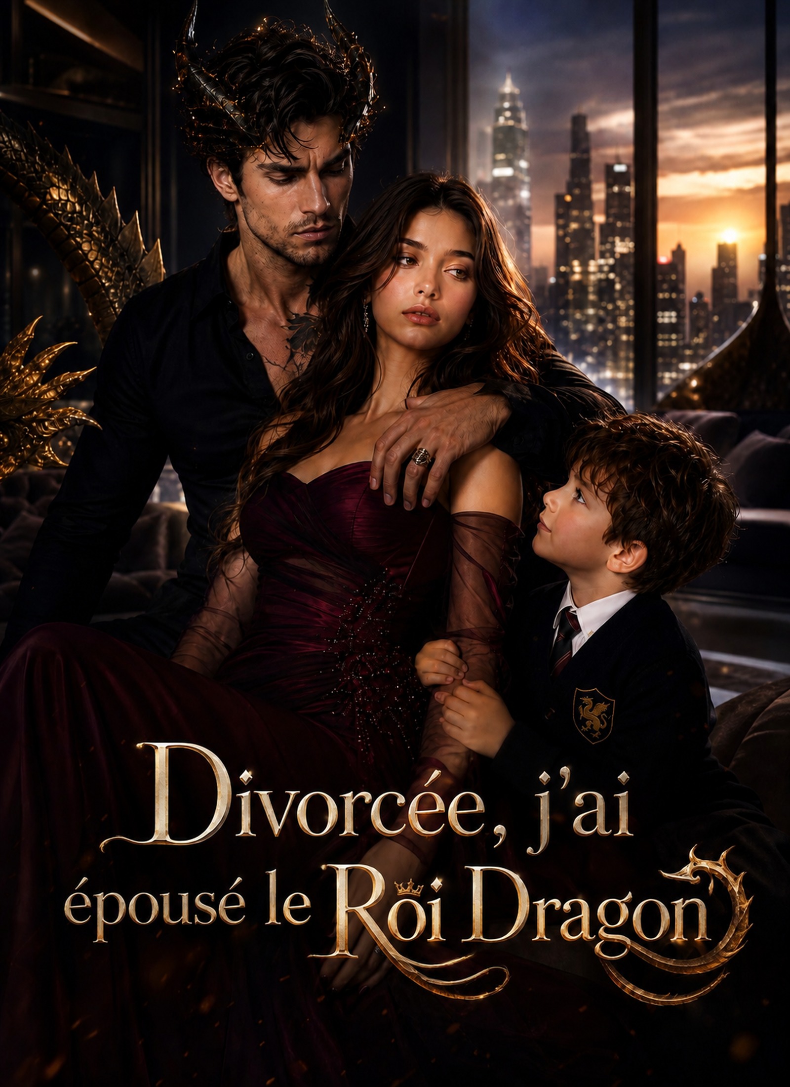 Divorcée, j'ai épousé le Roi Dragon