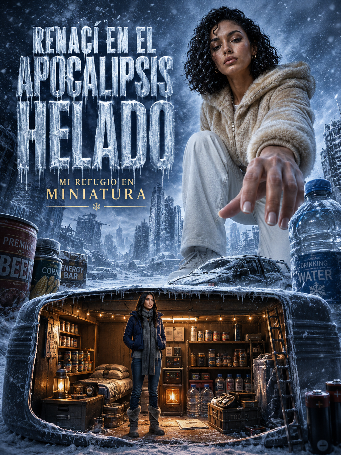 Renací en el Apocalipsis Helado: Mi Refugio en Miniatura