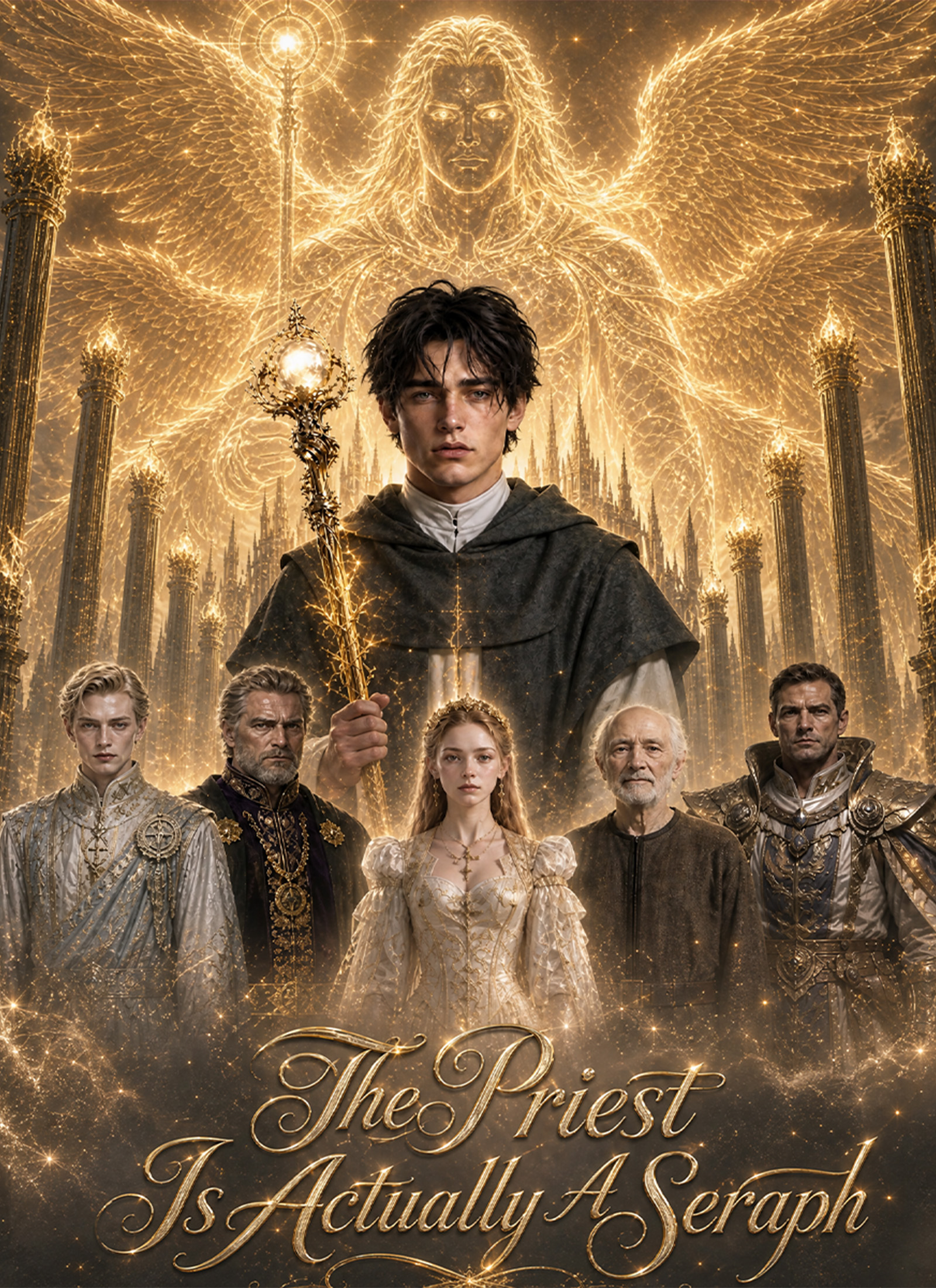 The Priest Is Actually A Seraph cover
