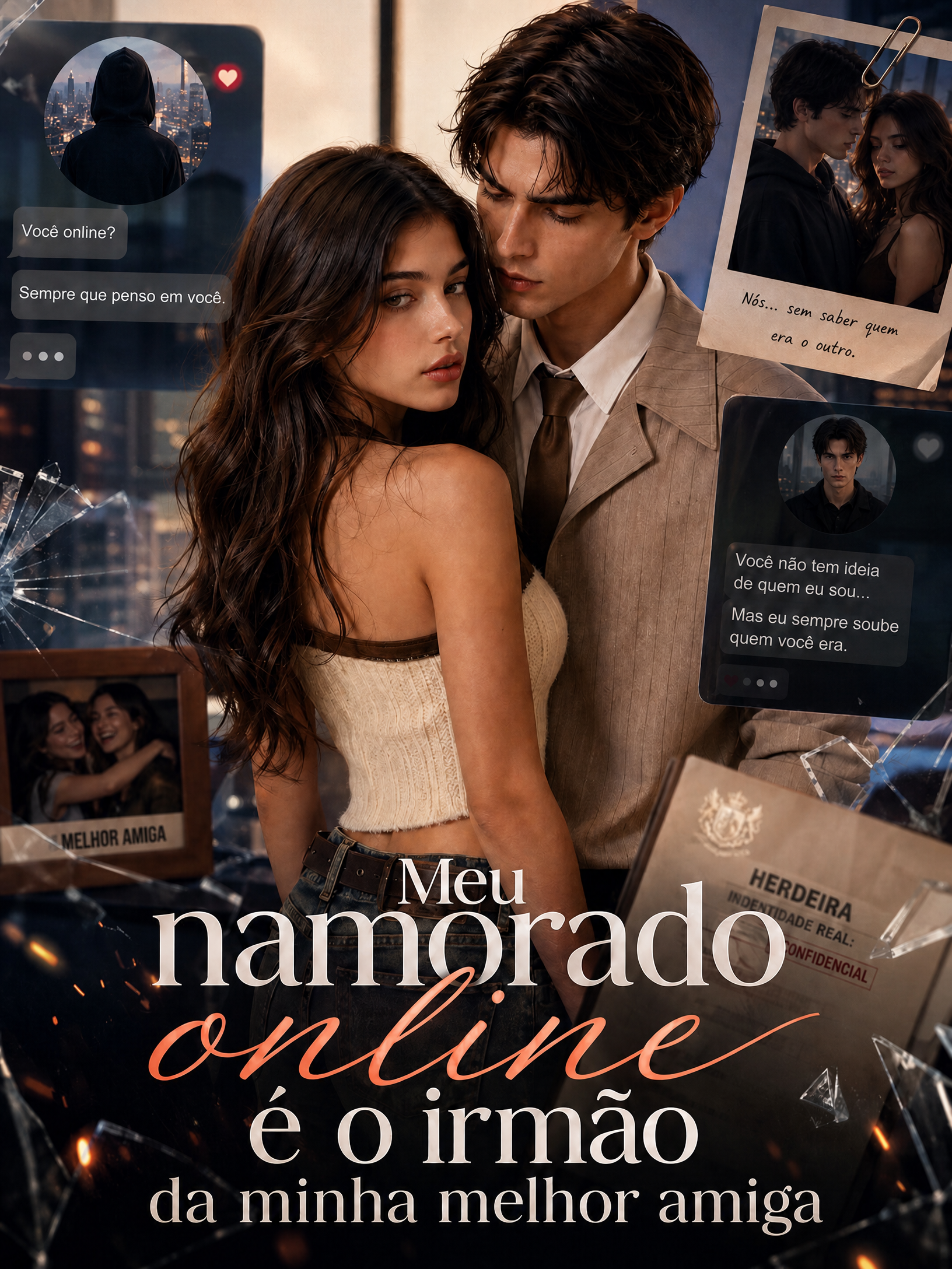 Meu namorado online é o irmão da minha melhor amiga