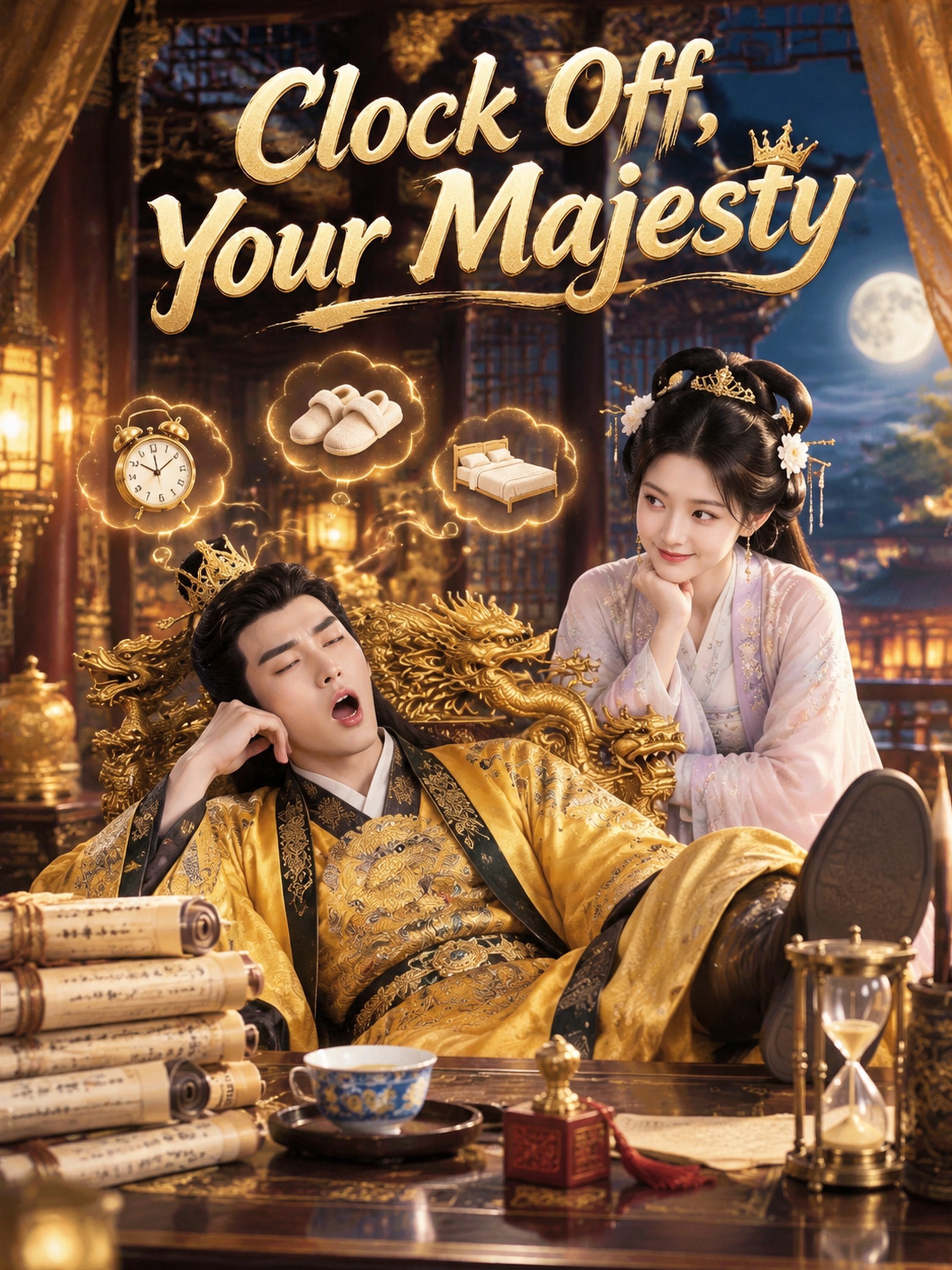 Clock Off, Your Majesty (Dubbed)