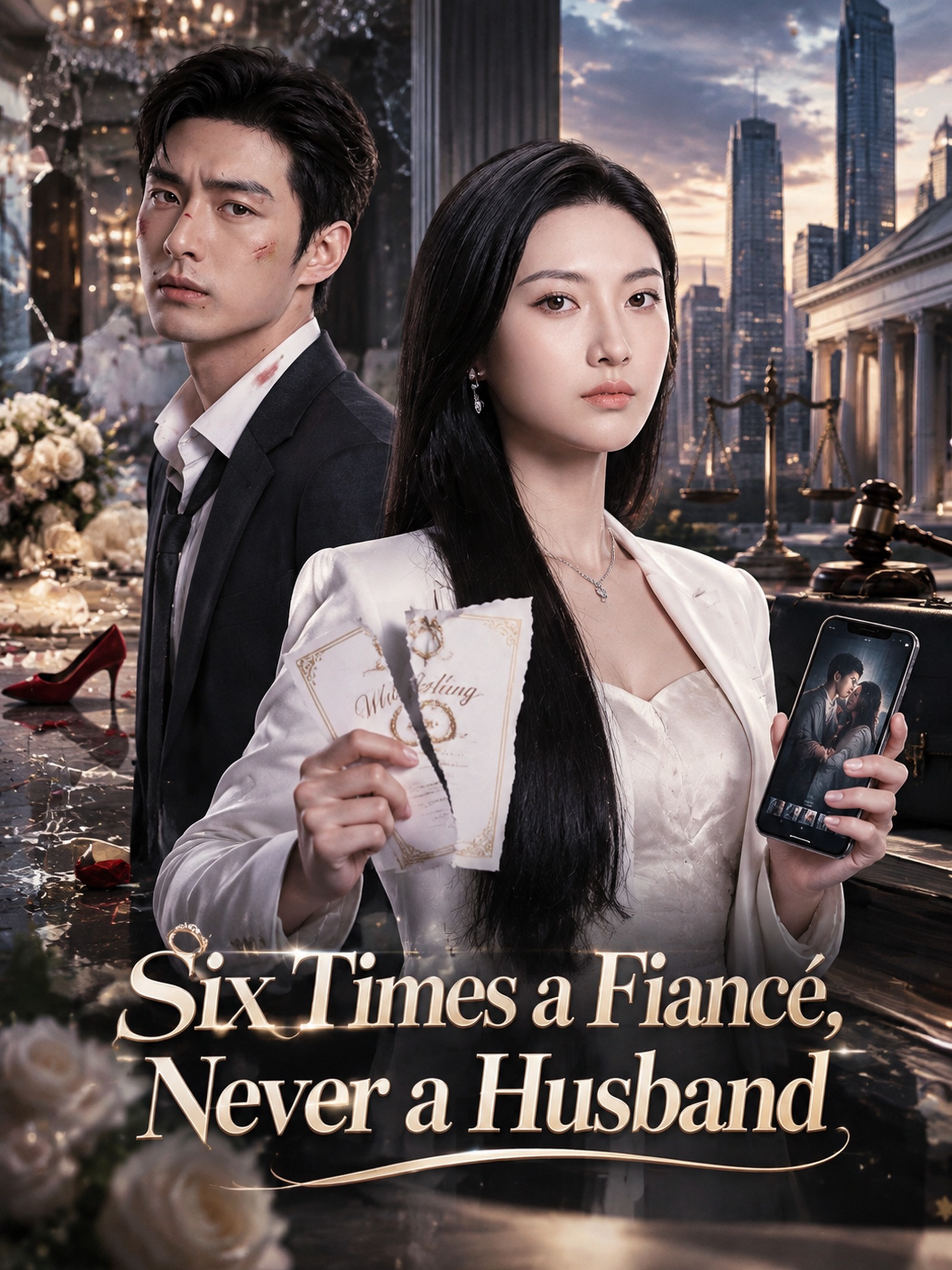 Six Times a Fiancé, Never a Husband (Dubbed)