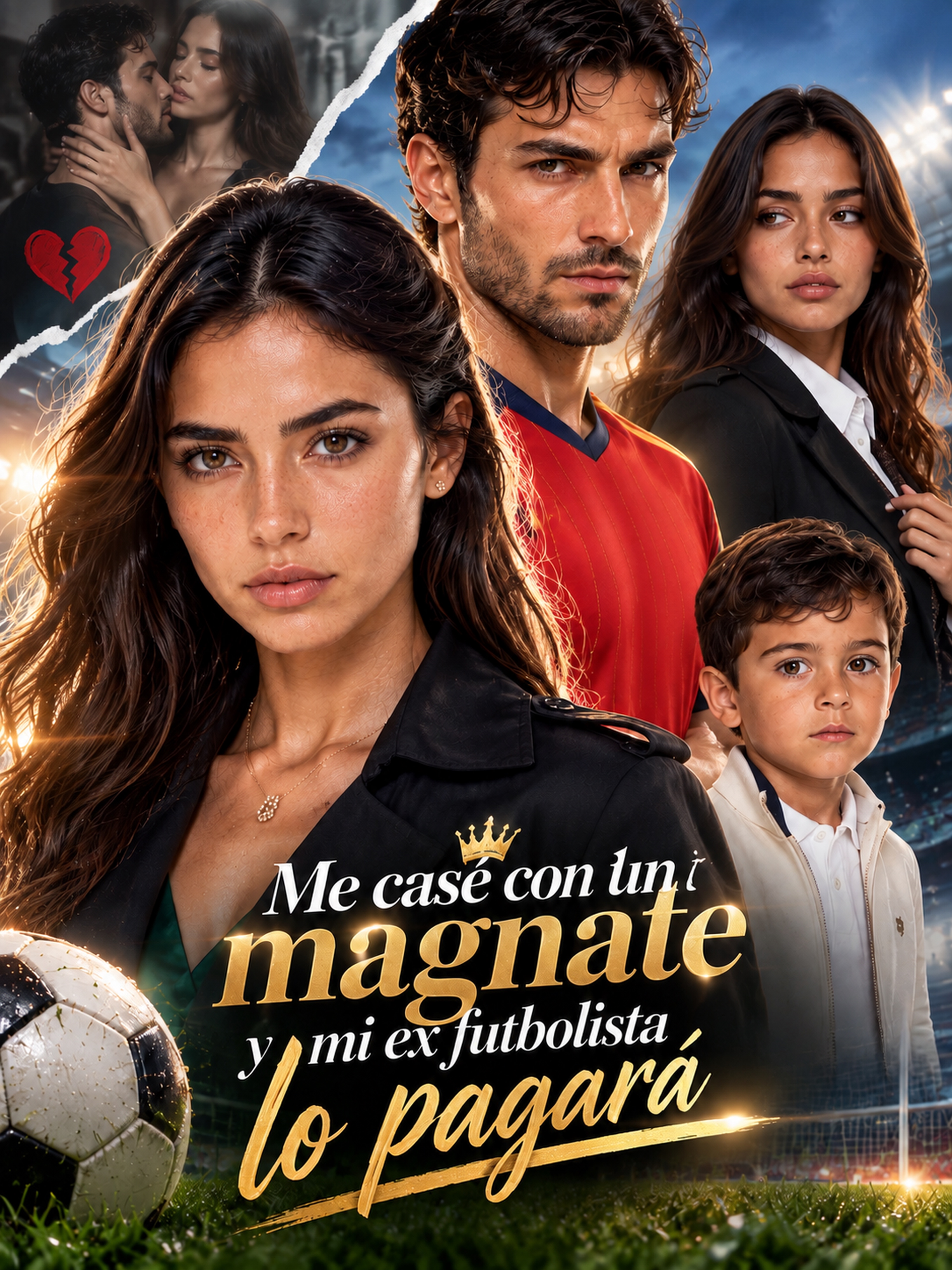 Me casé con un magnate y mi ex futbolista lo pagará