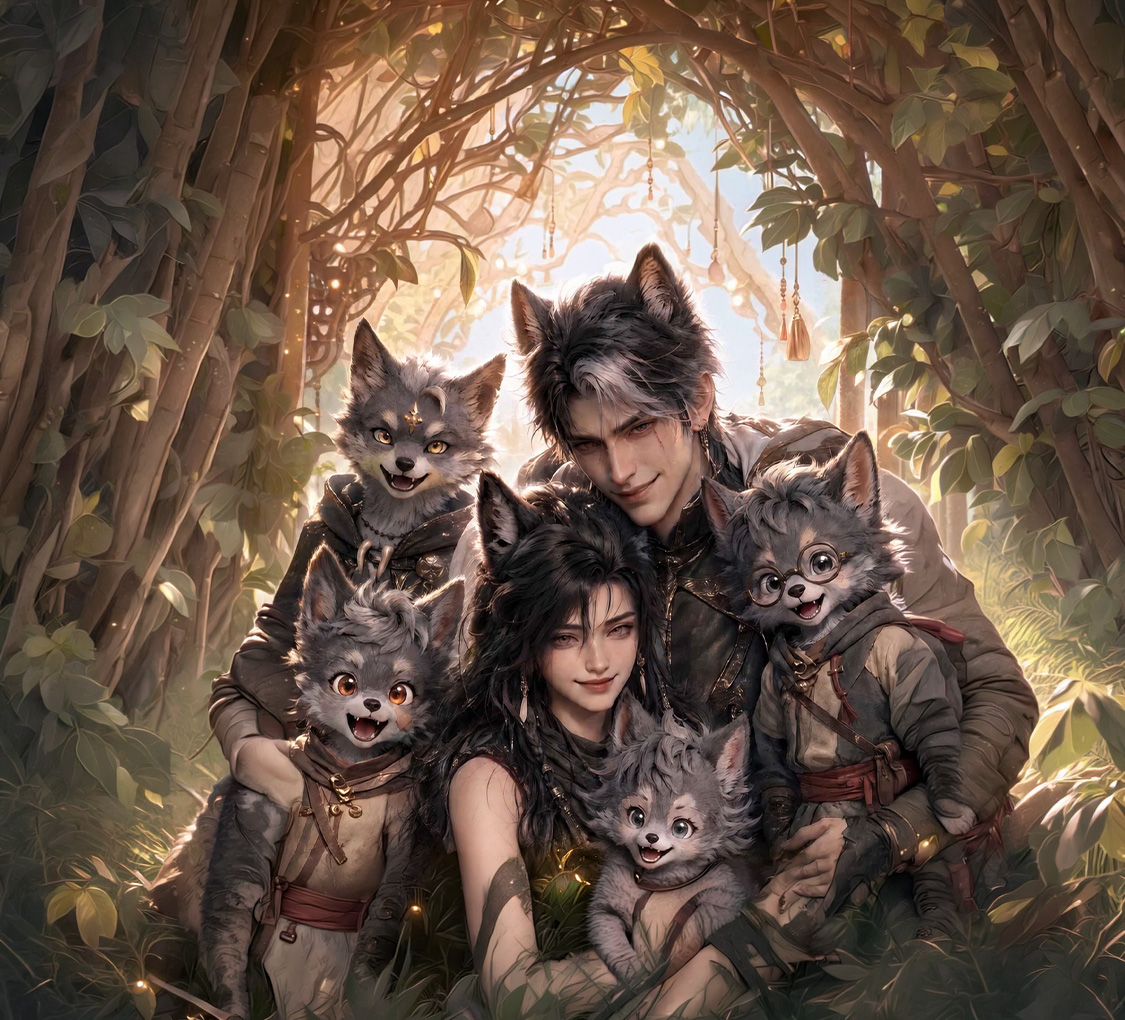 Beast World Stepmom: My Divine Beast Cubs Rewrite Our Destiny Vertical Poster