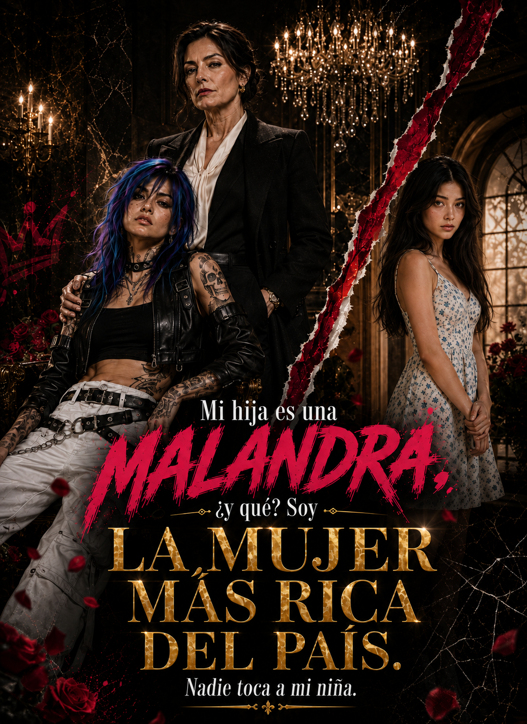 Mi hija es una malandra, ¿y qué? Soy la mujer más rica del país. Nadie toca a mi niña.