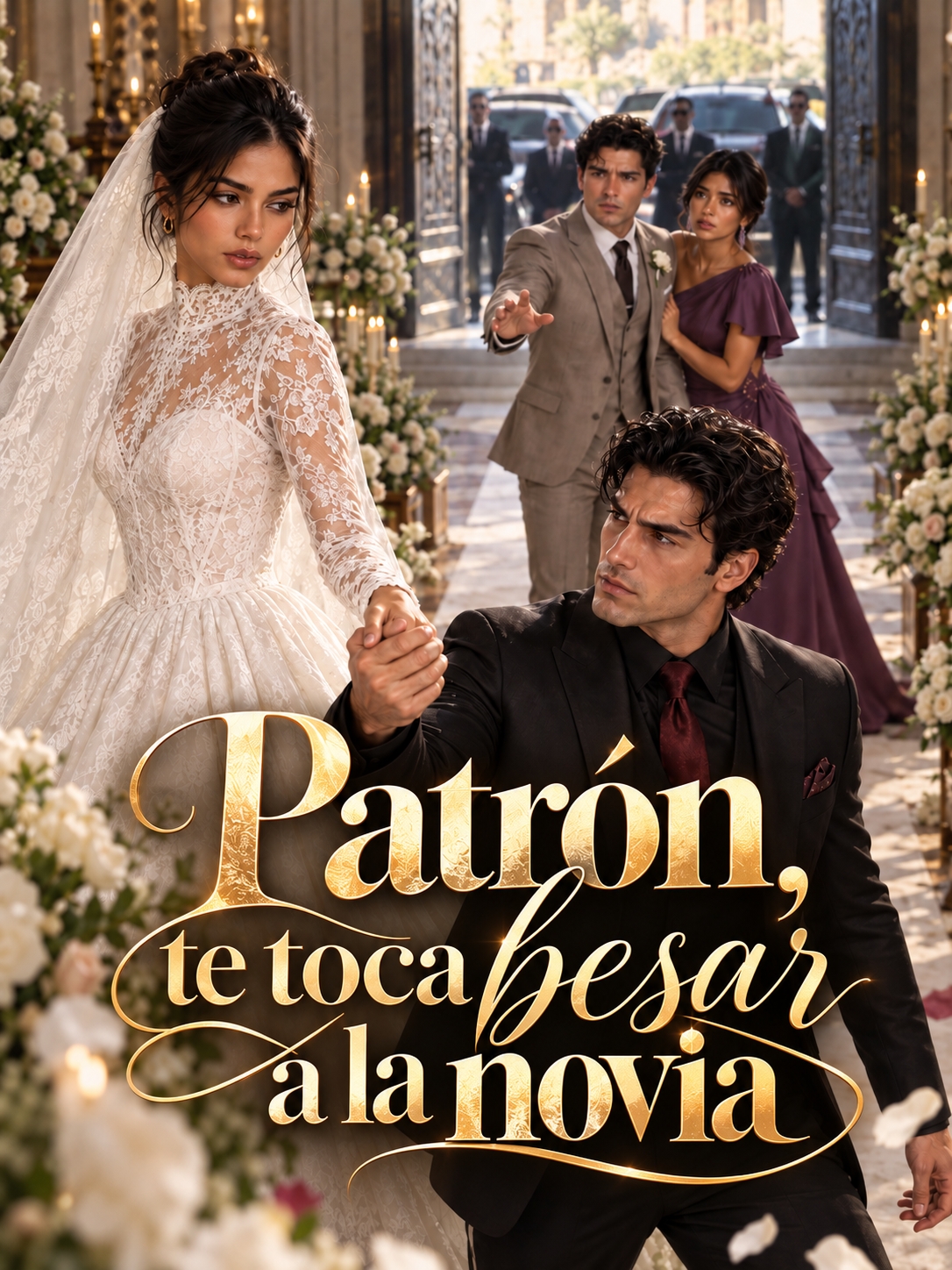 Patrón, te toca besar a la novia