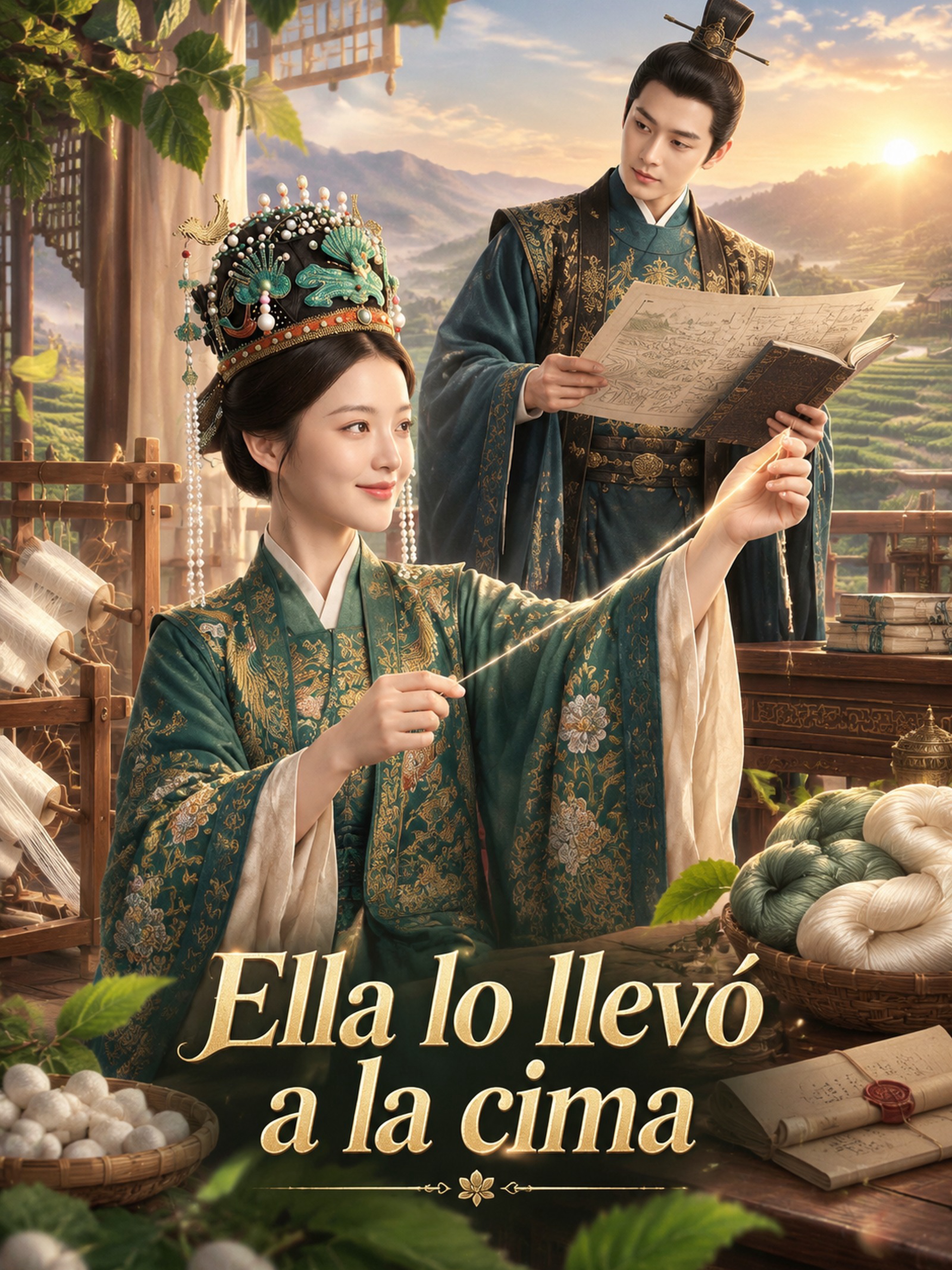Ella lo llevó a la cima (Doblado)