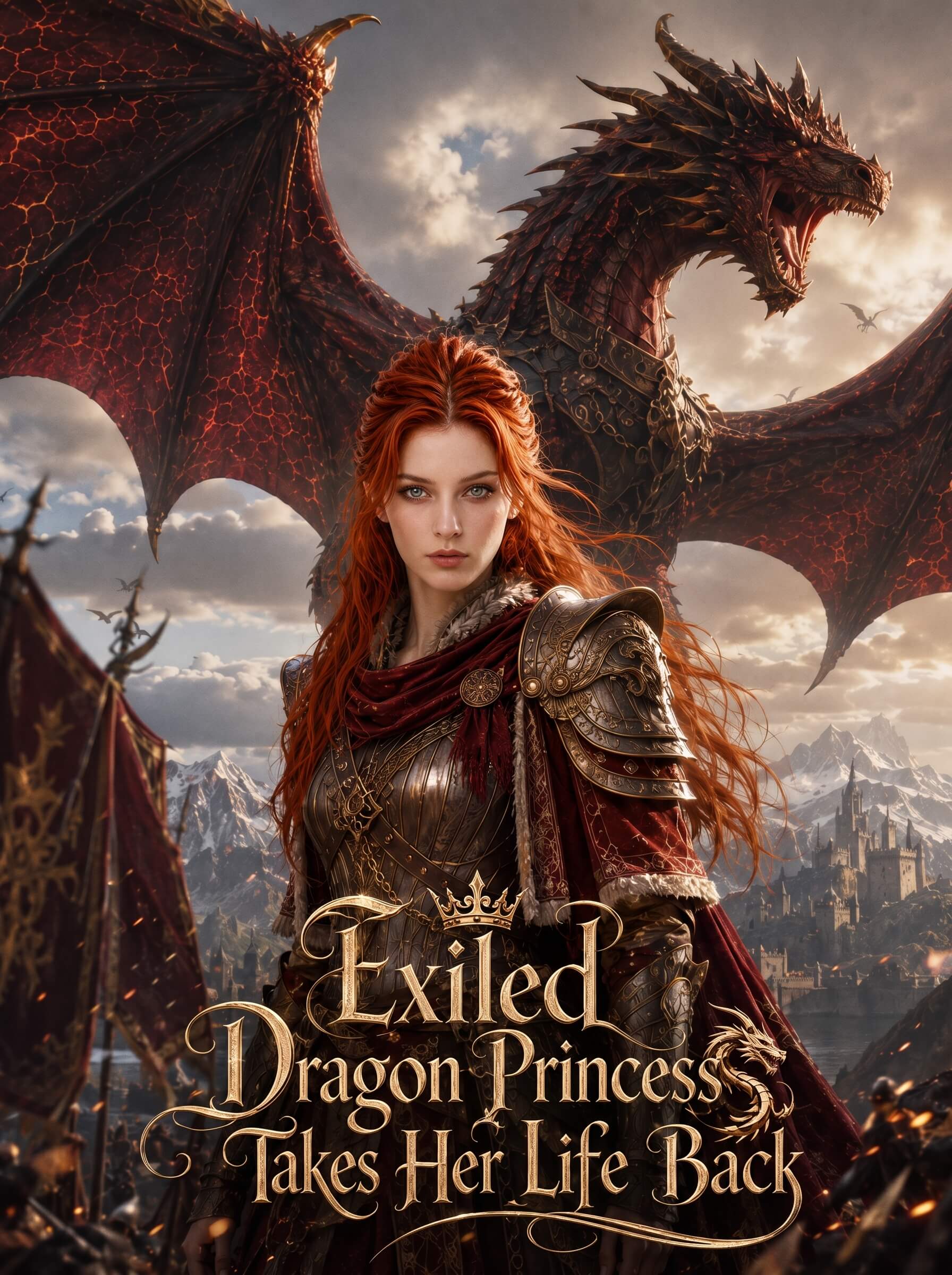 Exiled Dragon Princess Takes Her Life Back