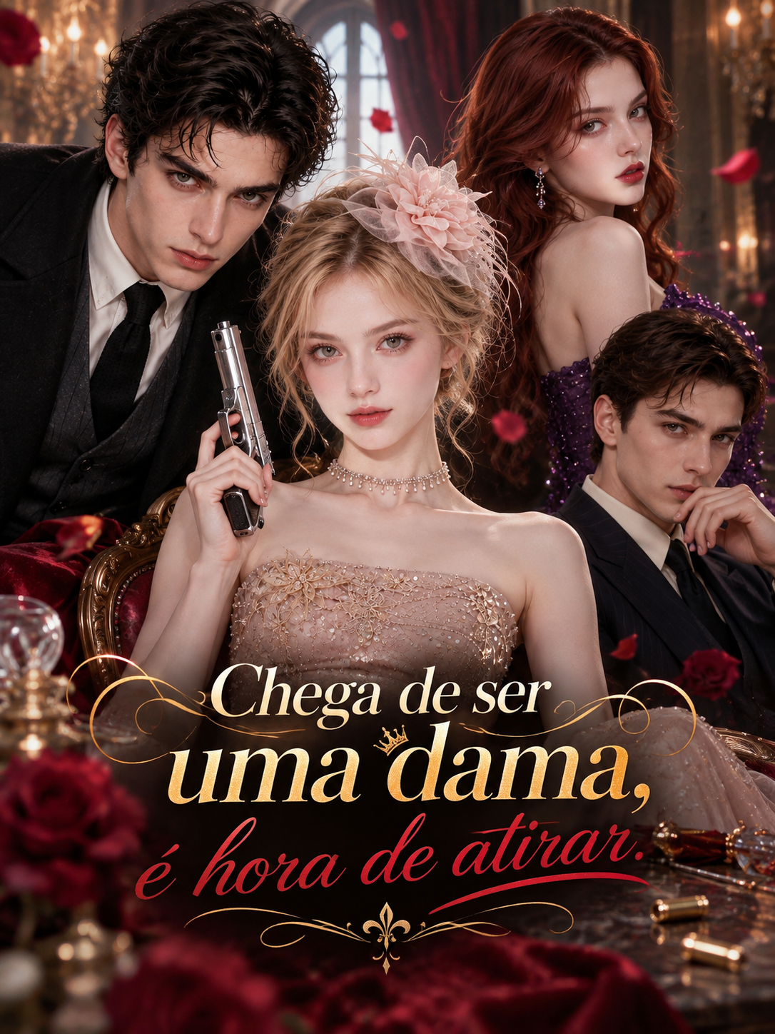 Chega de ser uma dama, é hora de atirar.