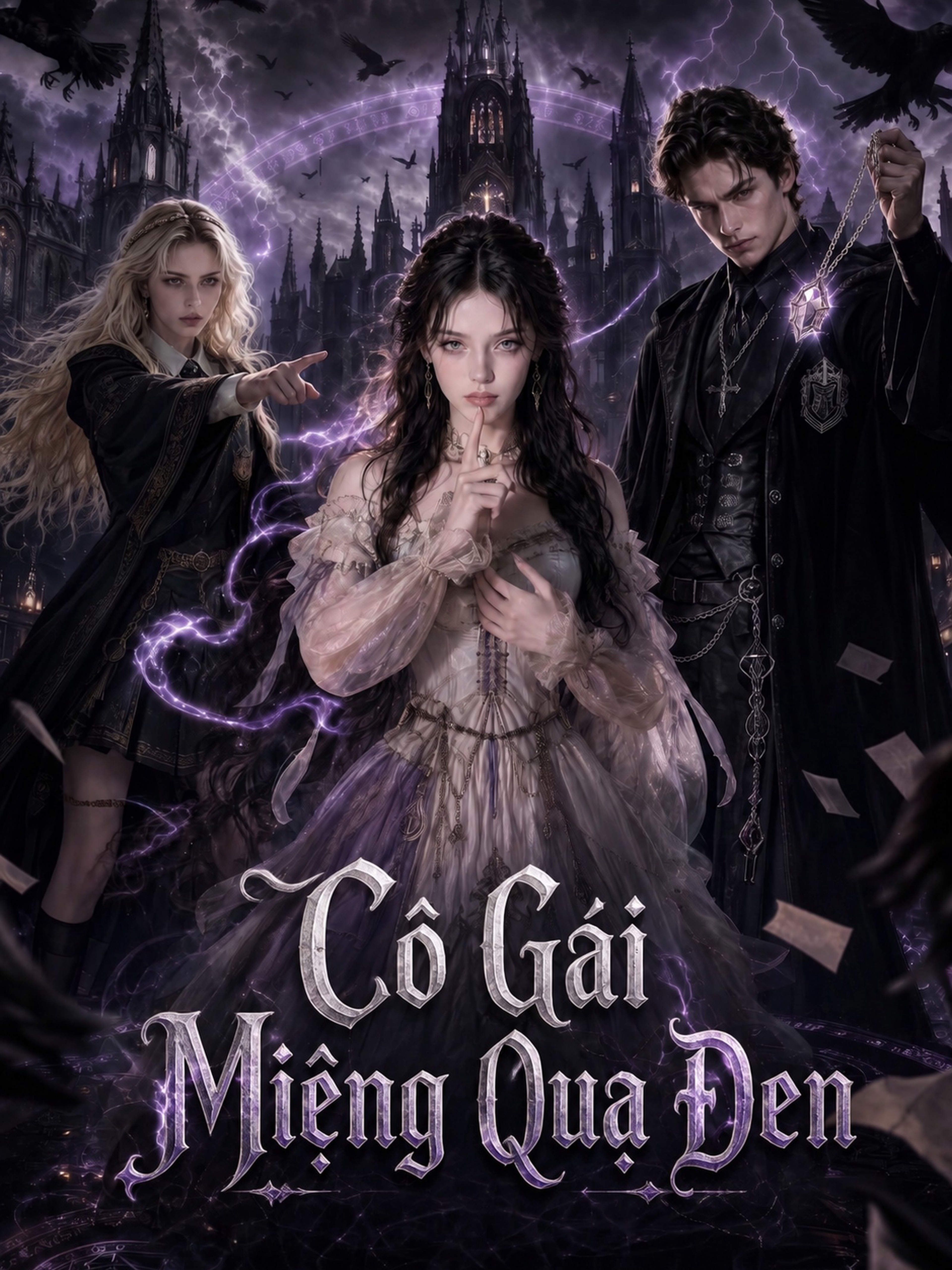 Cô Gái Miệng Quạ Đen