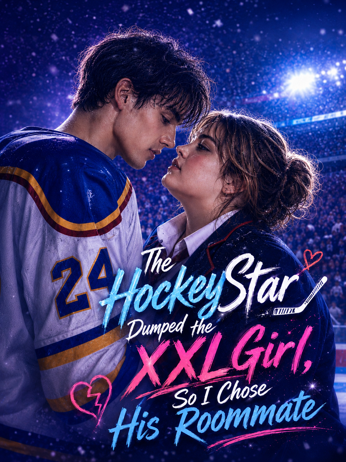 The Hockey Star Dumped the XXL Girl, So I Chose His Roommate 