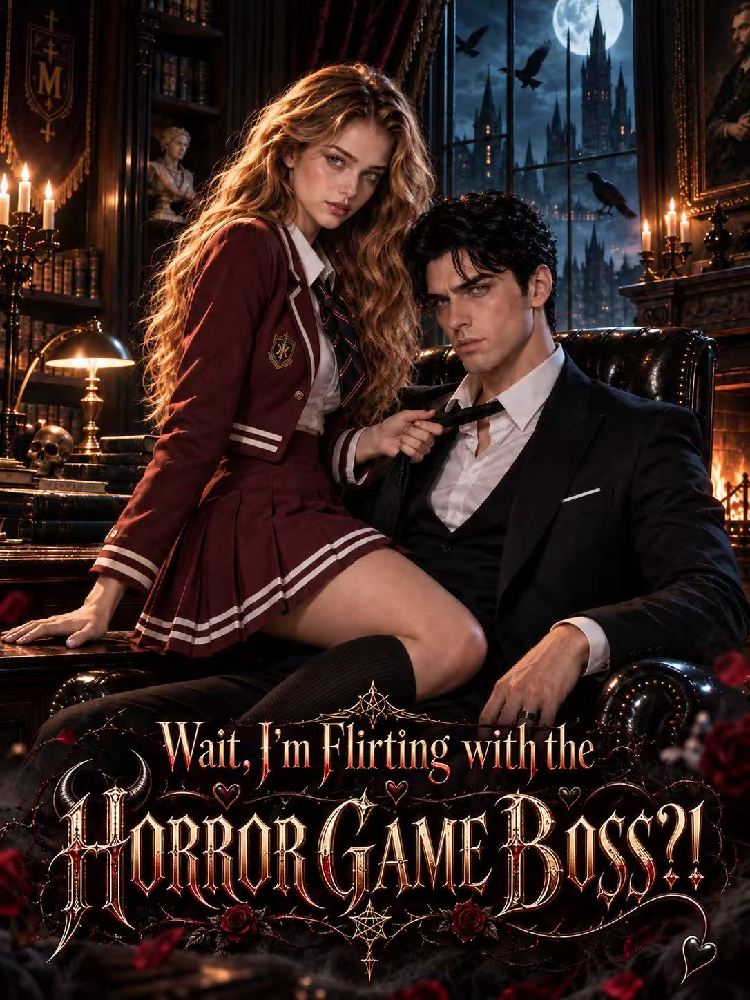  Wait I’m Flirting with the HORROR GAME BOSS 